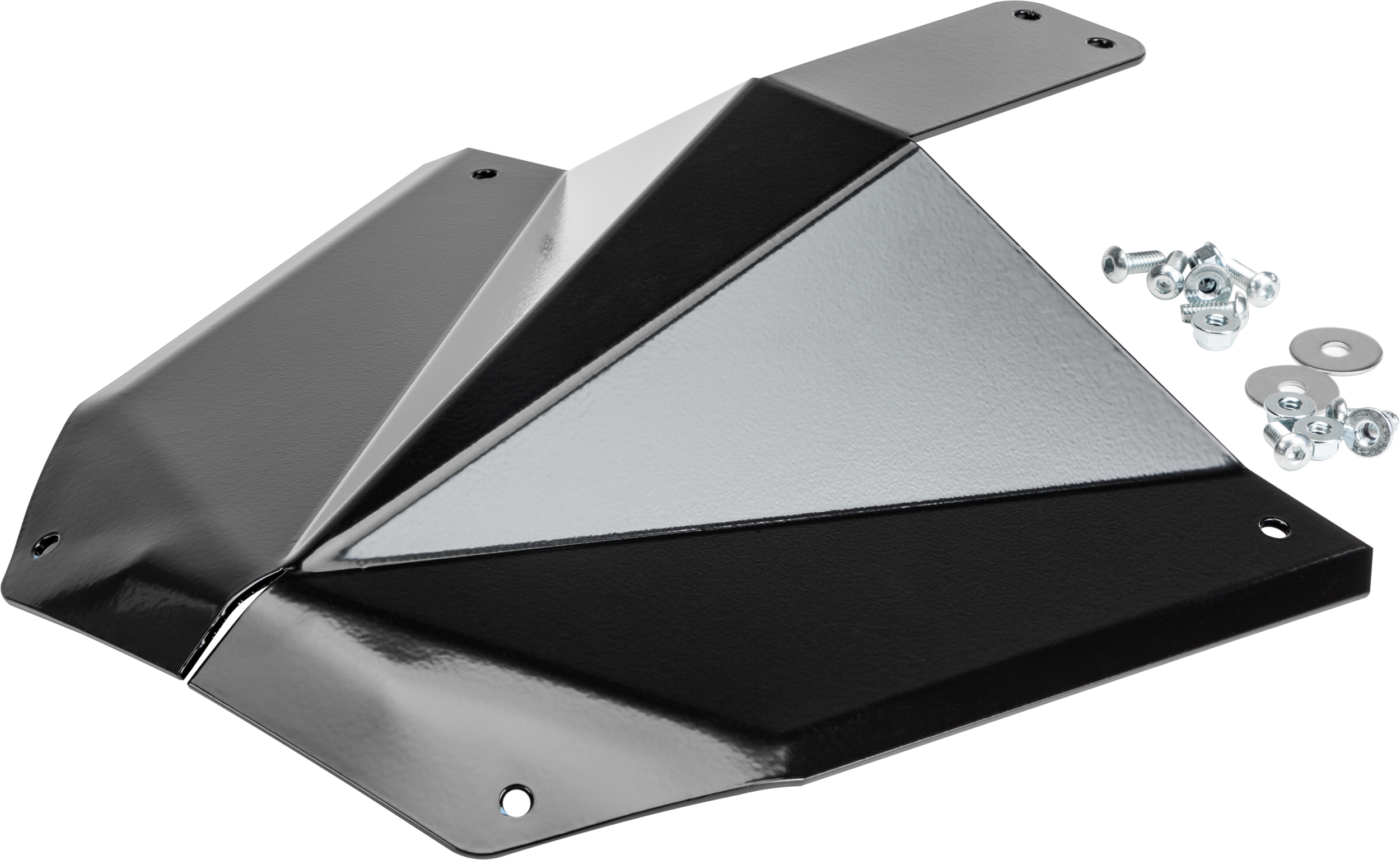 SKID PLATE BLK FOR GEN5 FRONT BUMPER S/M