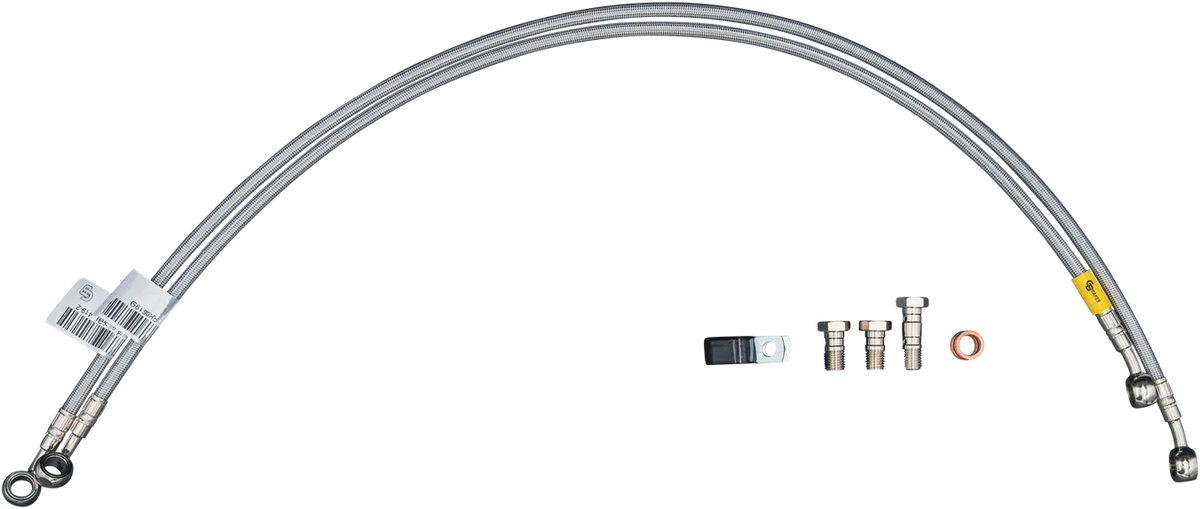 BRAKE LINE REAR GROM