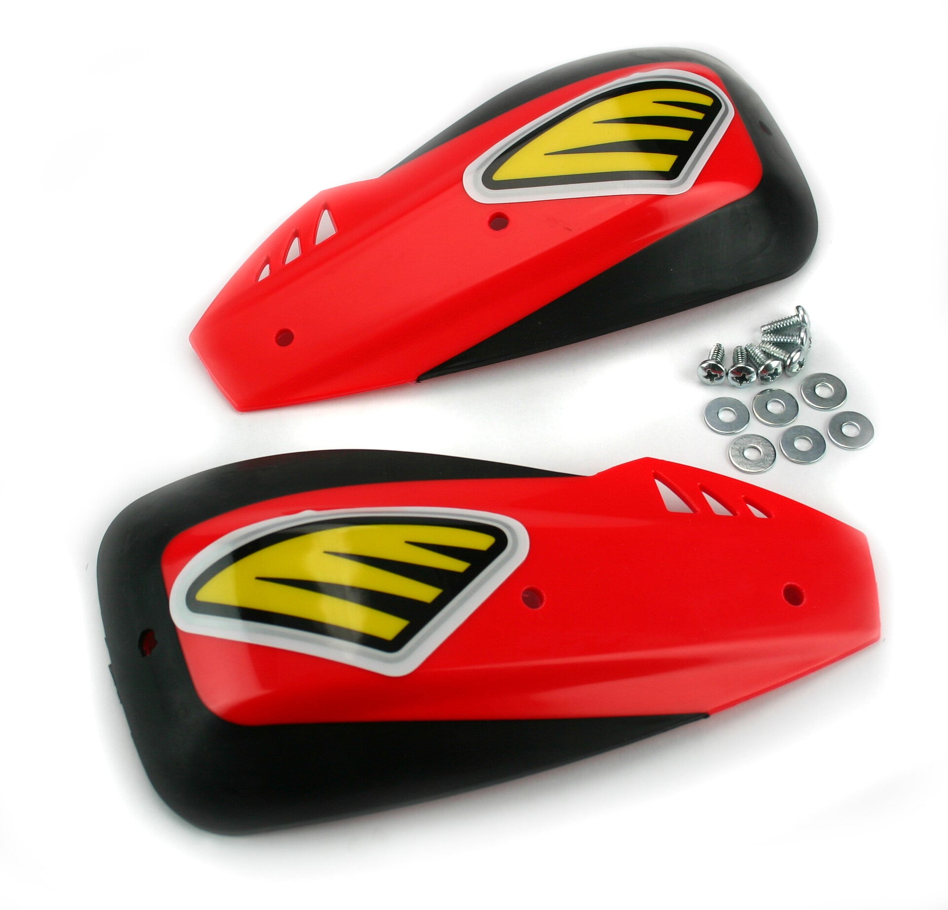 DX REPLACEMENT HANDSHIELDS RED