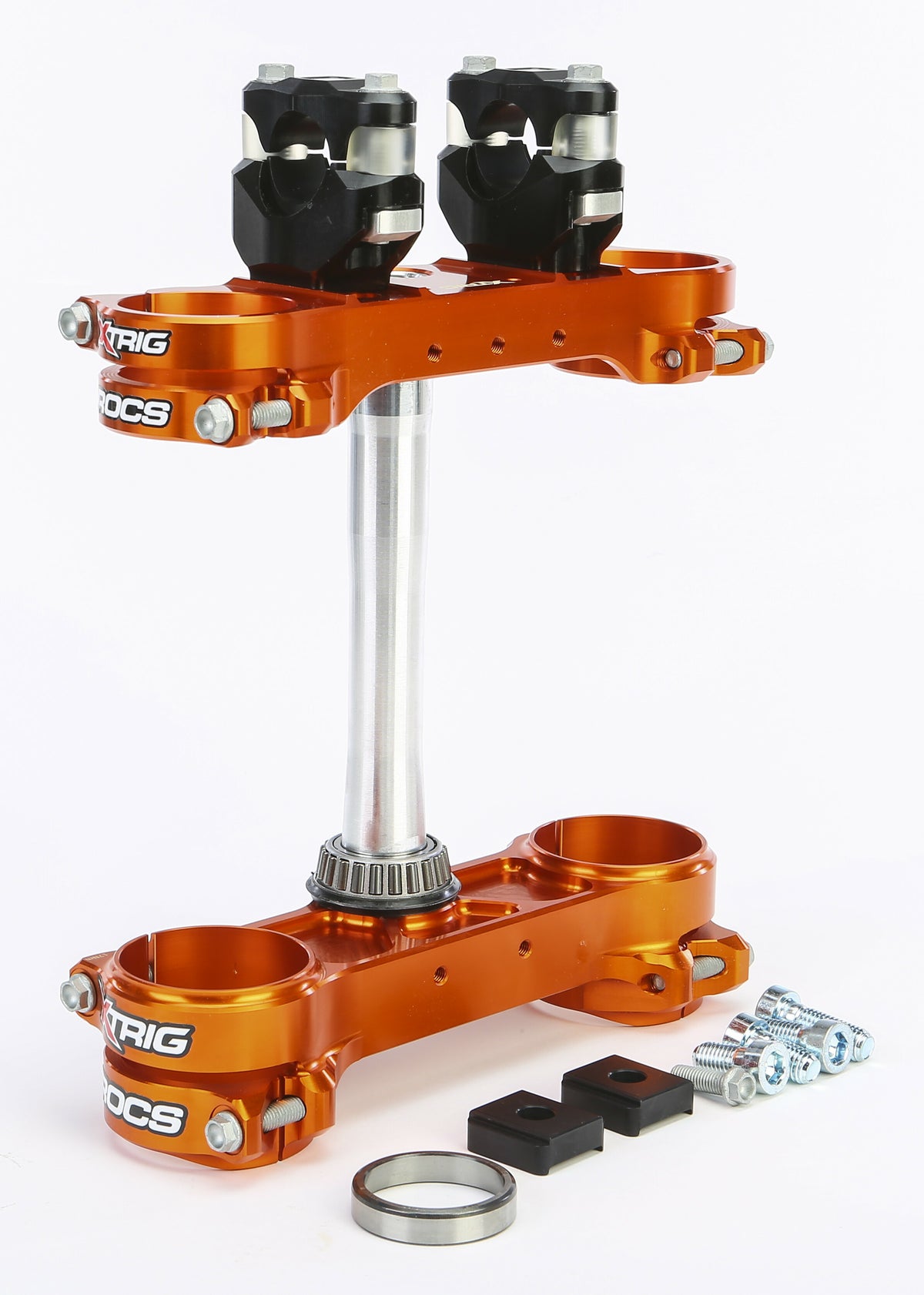 ROCS TECH CLAMP SET KTM/HUS/GAS ORG