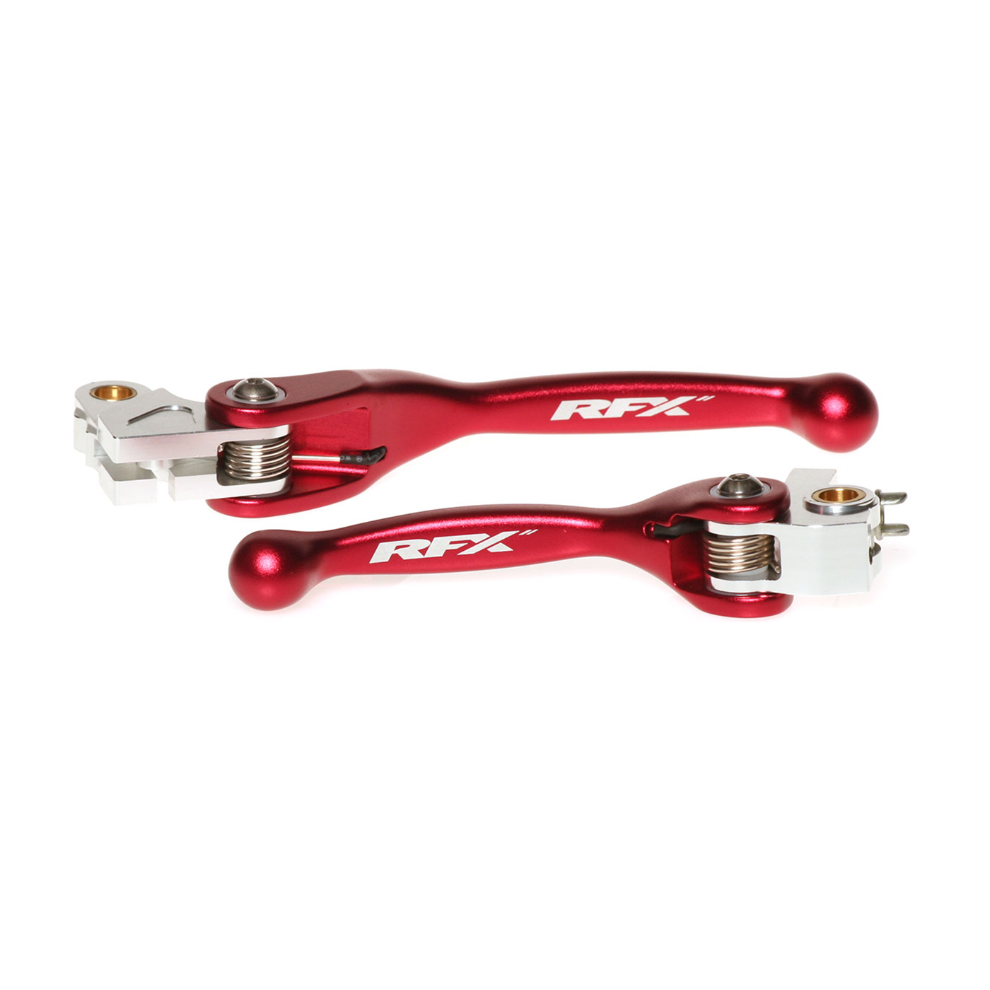 FLEXIBLE LEVER SET RED KTM/HUSQ/GAS