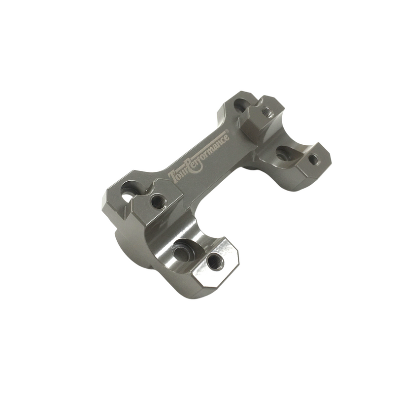 HANDLEBAR RISERS SILVER YAM