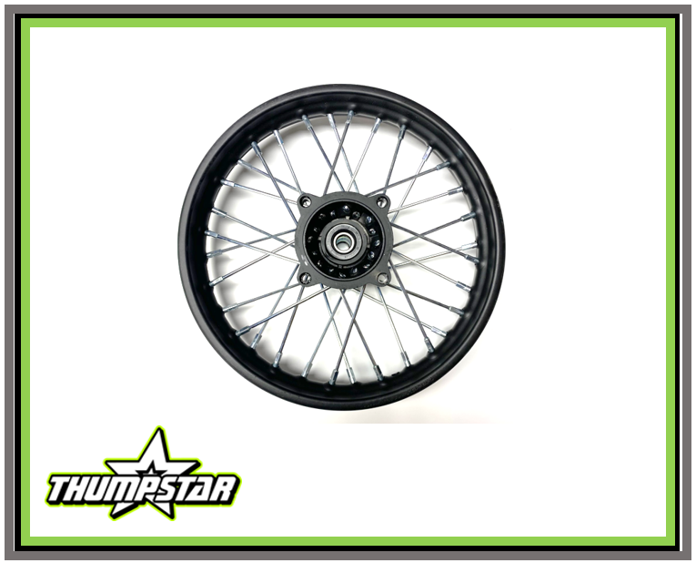 4034 12" Front Wheel Assembly