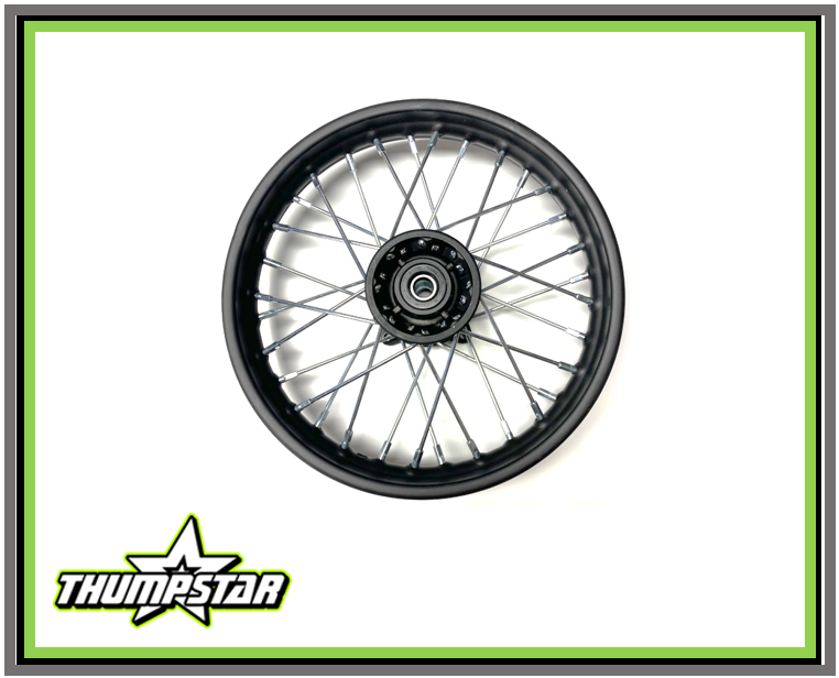 4034 12" Front Wheel Assembly