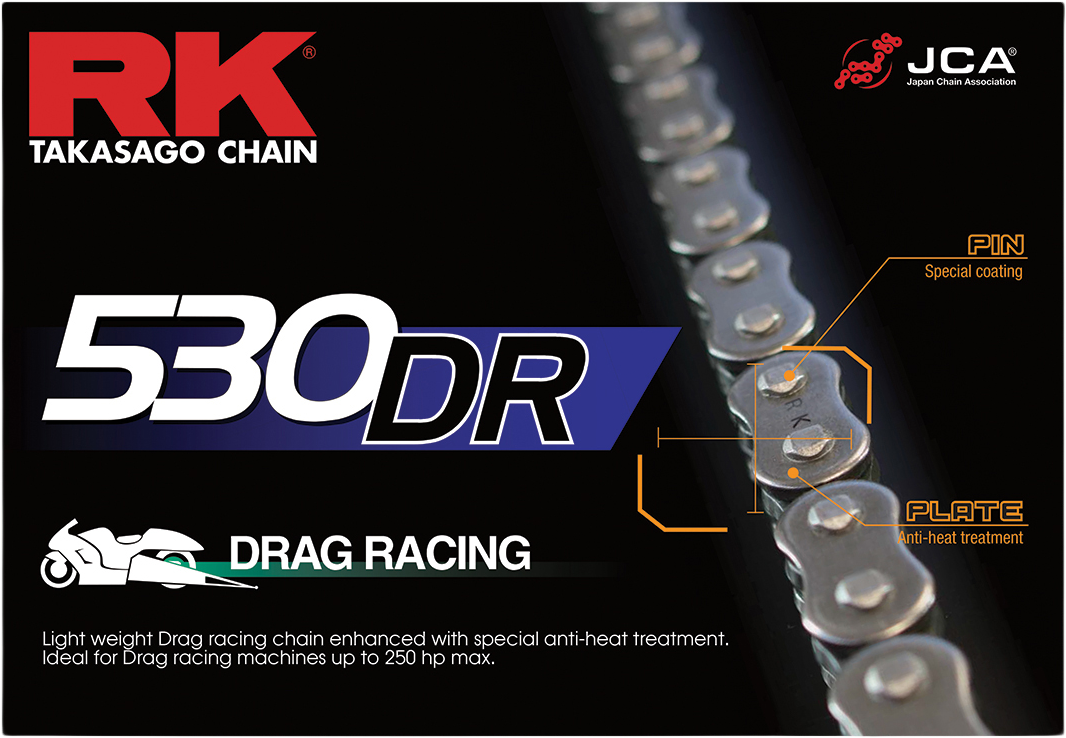 530 DR Drag Racing Chain
