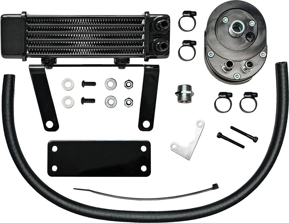LOWMOUNT OIL COOLER BLACK