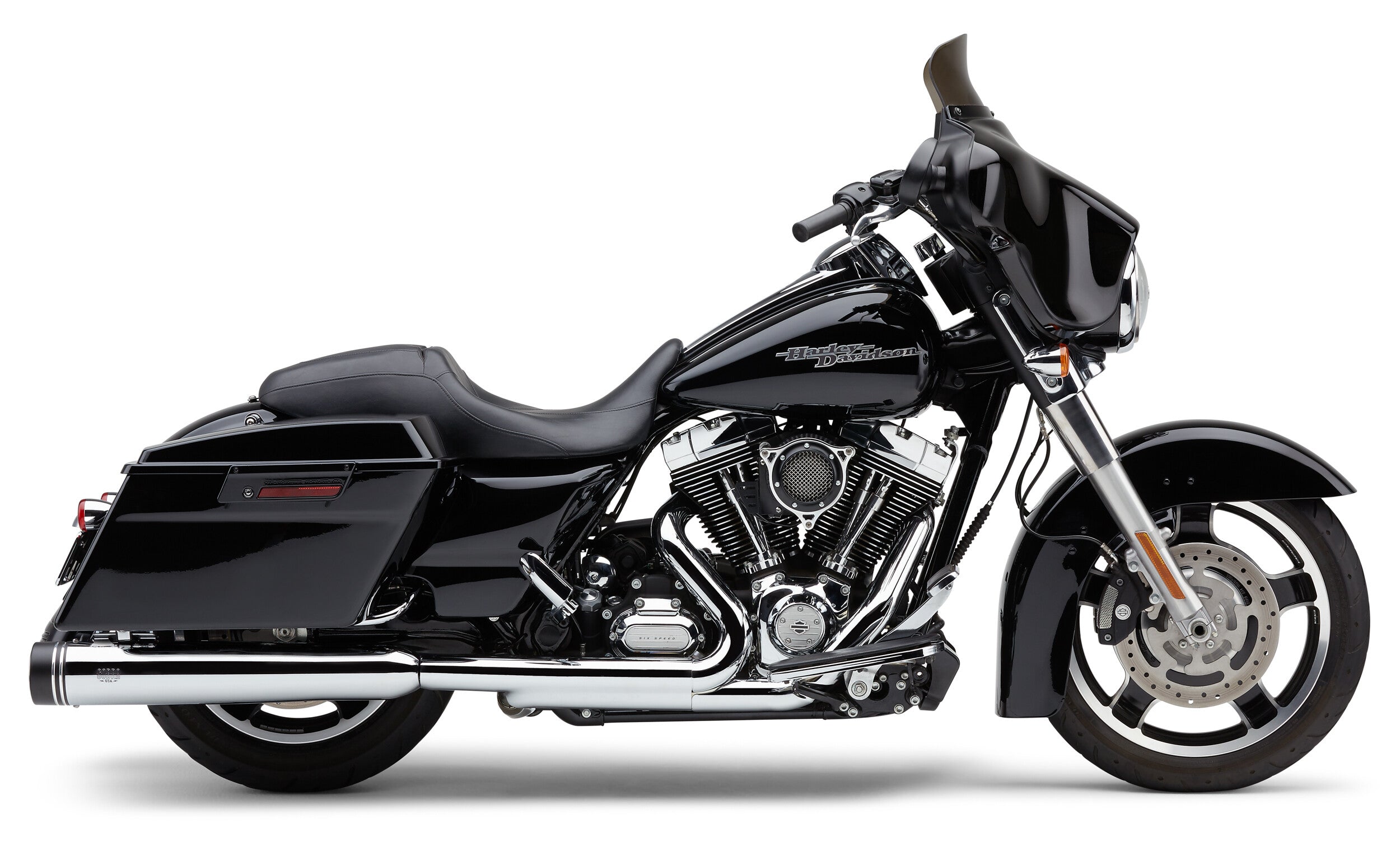 4.5" GROOVE TIP SLIP-ON CHROME FLH/FLT 95-16