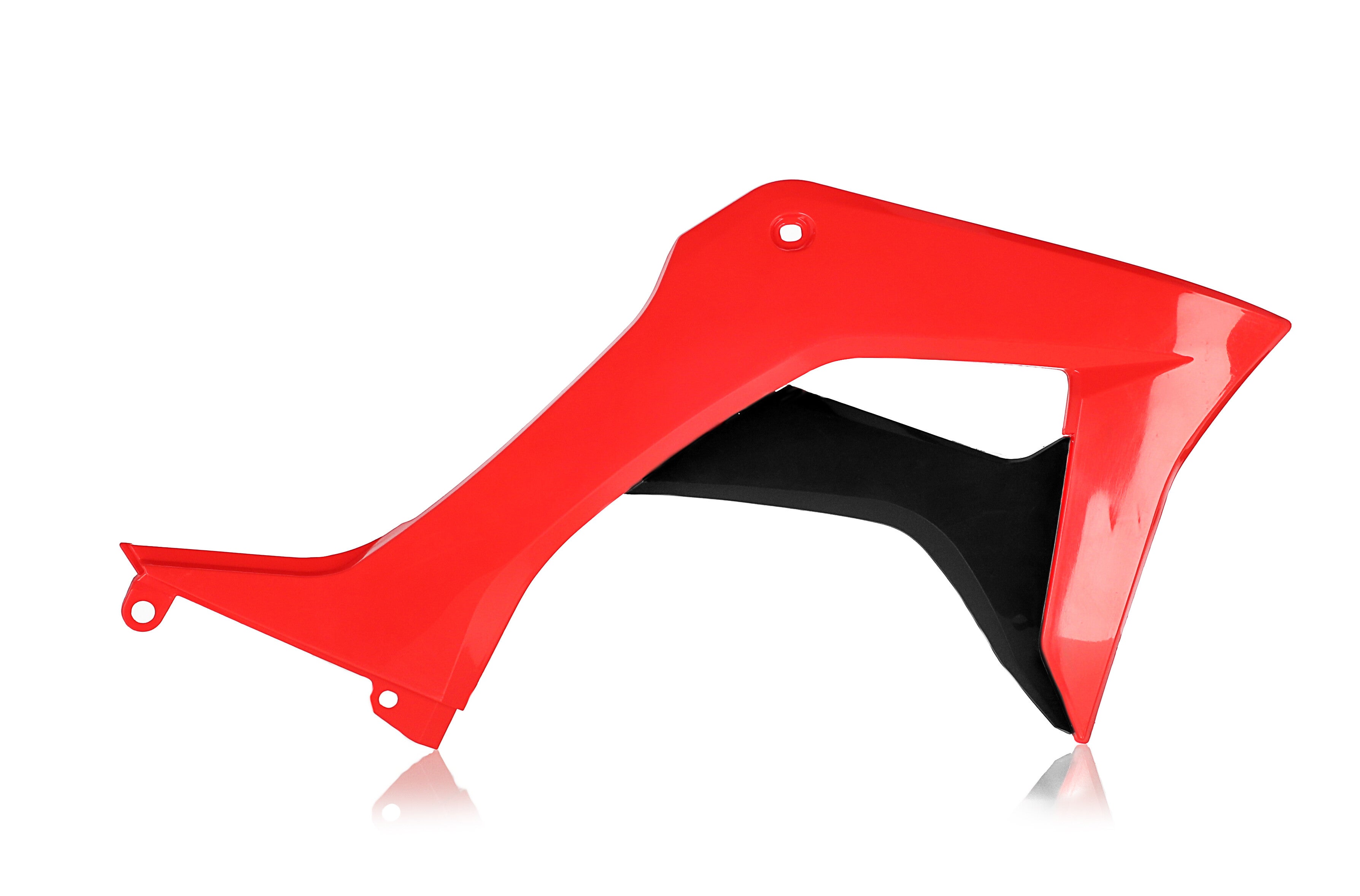 RADIATOR SHROUD HON RED/BLACK