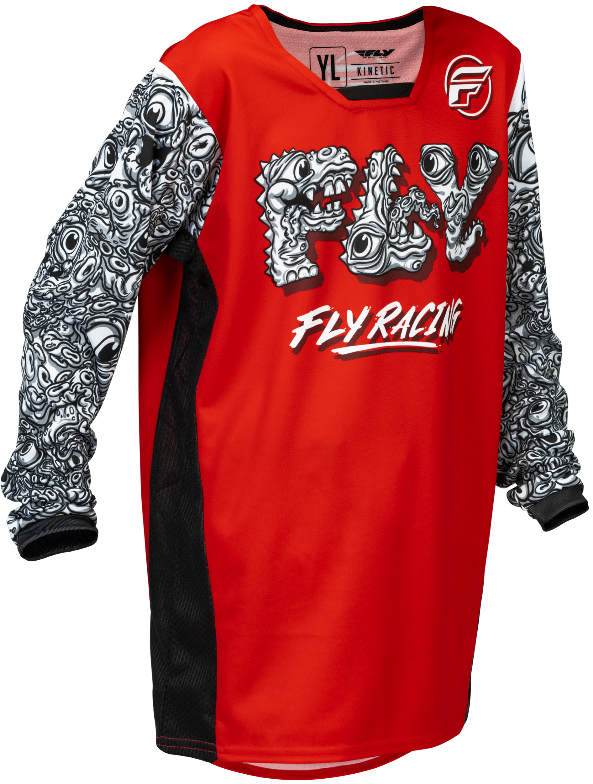 YOUTH KINETIC MUTANT JERSEY RED/WHITE/BLACK YL