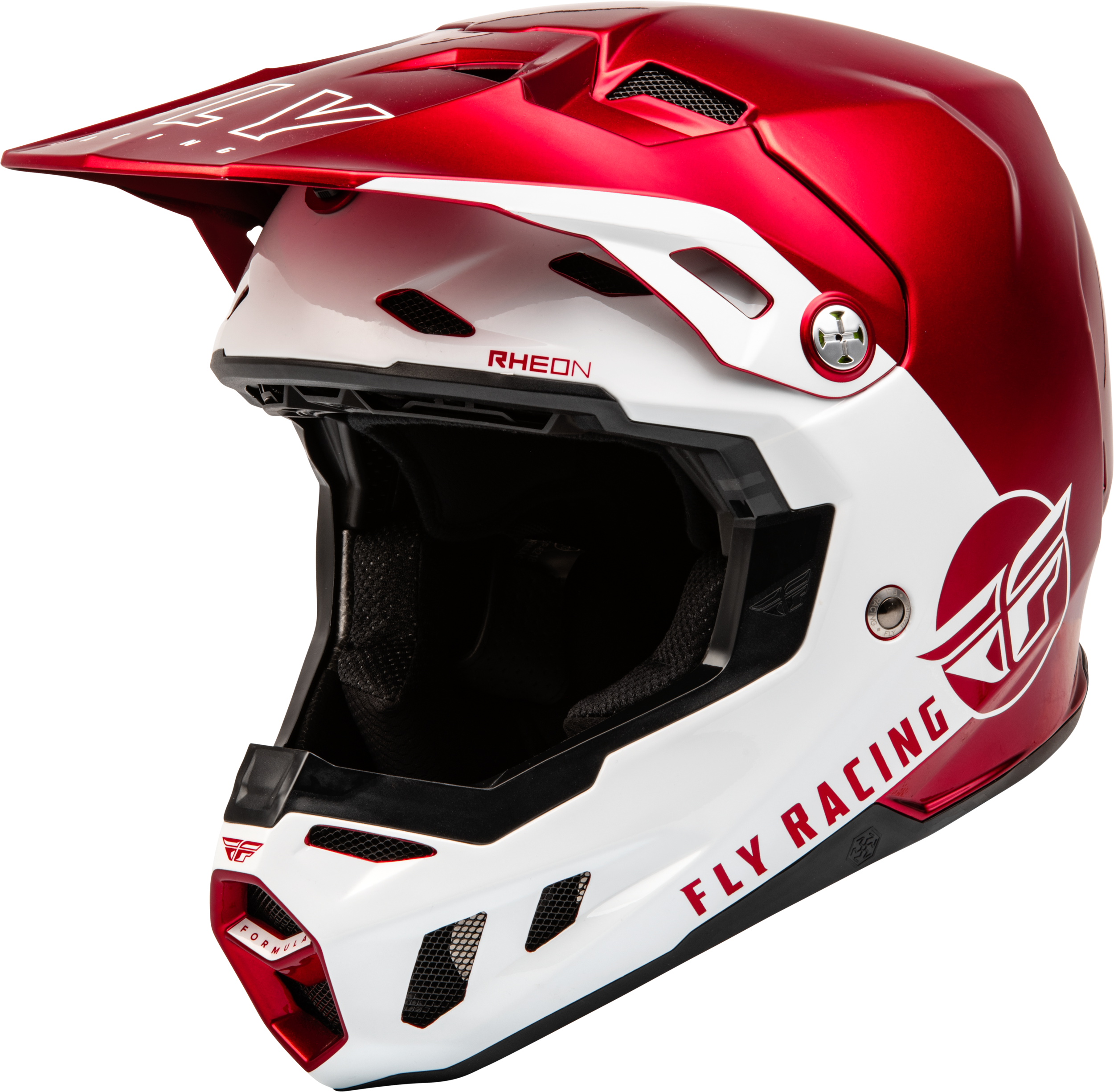 FORMULA CC CENTRUM HELMET METALLIC RED/WHITE XS
