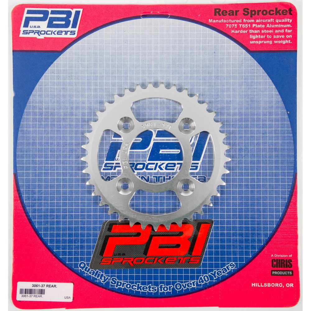 PBI REAR SPROCKET ALUMINUM 37T-420 HON CRF50F - XR50R