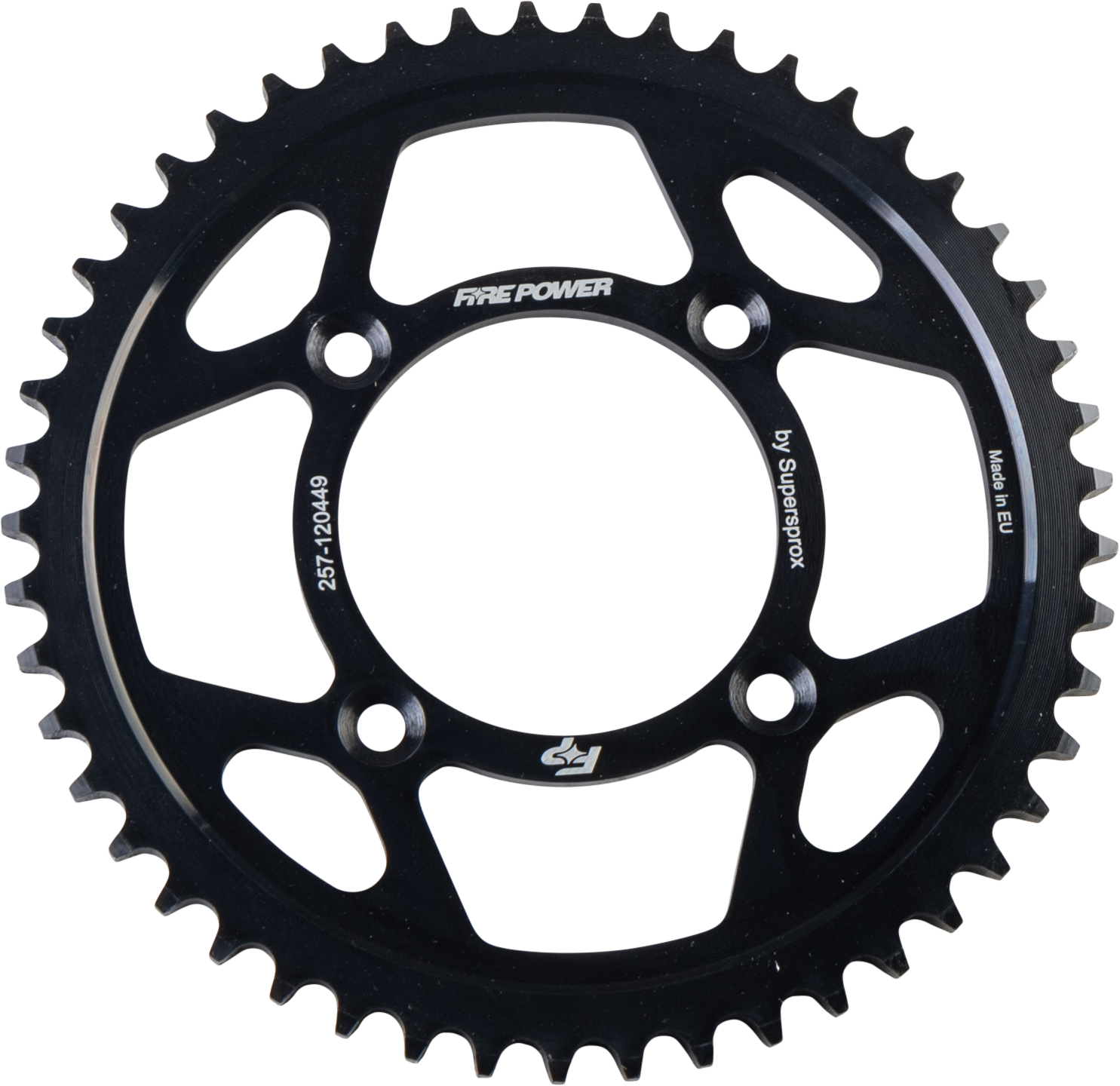 REAR SPROCKET STEEL 49T BLK