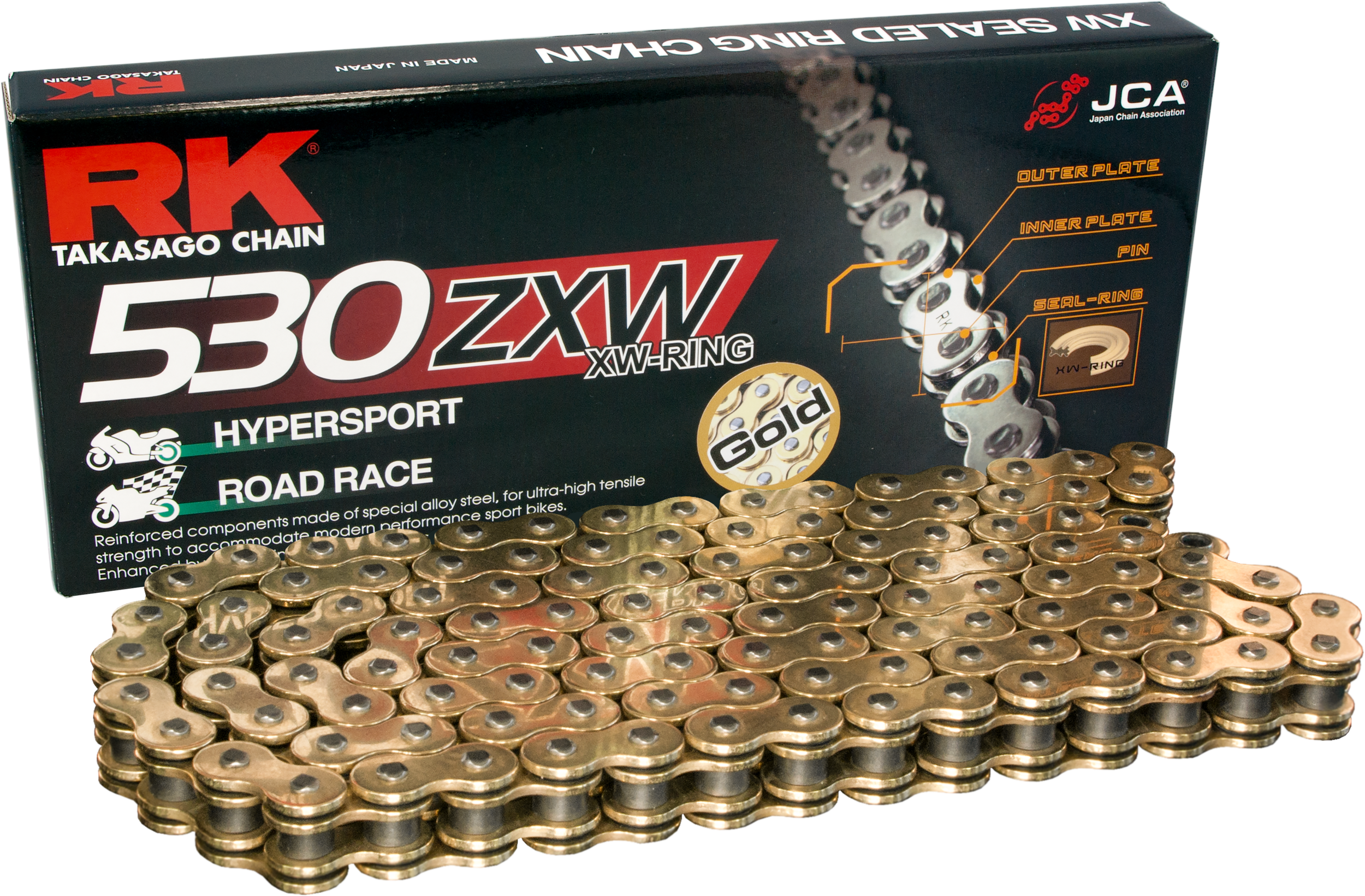 GB530ZXW DRIVE CHAIN GOLD 530 X 130