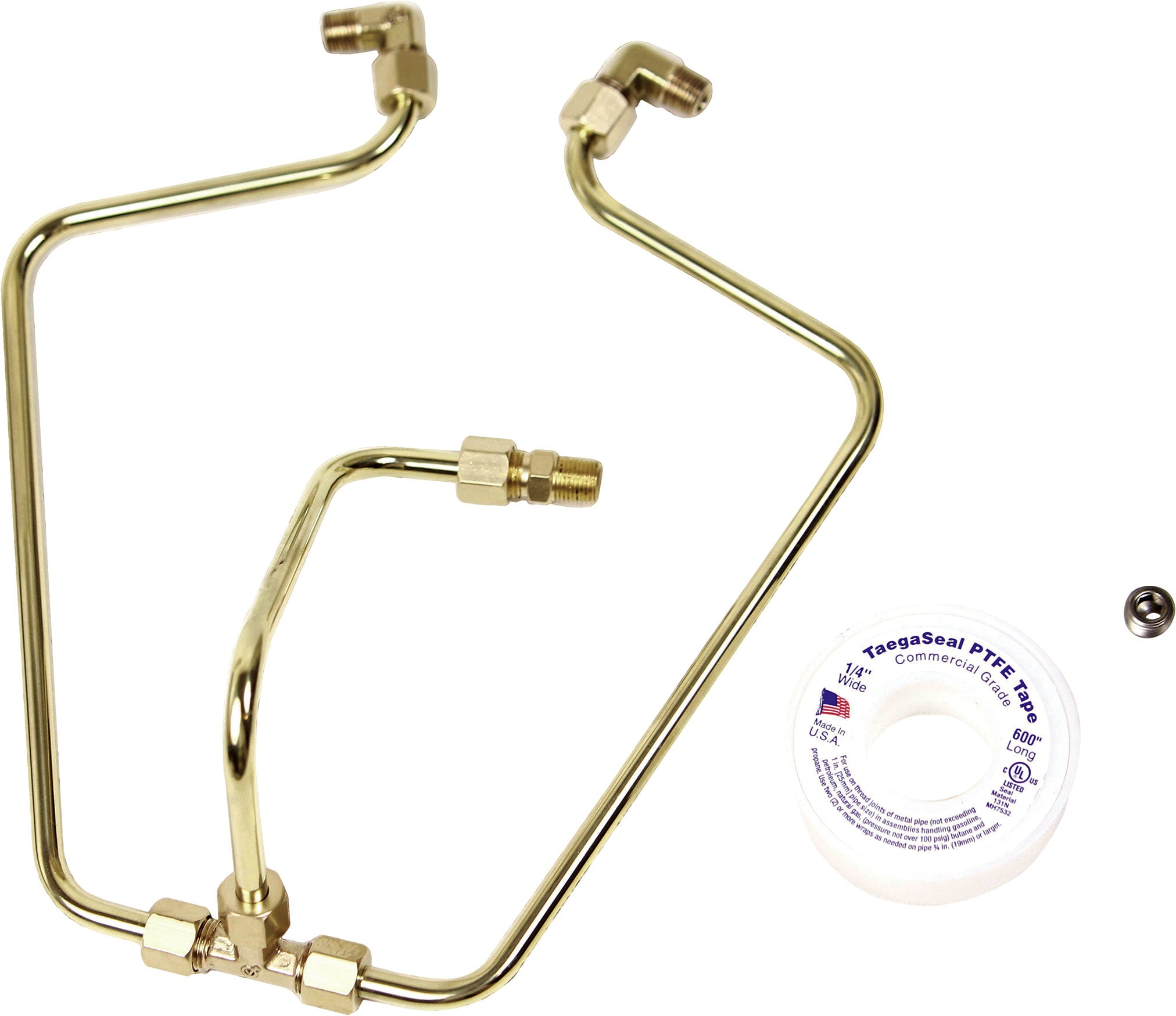 Brass Rocker Box Oil Line
