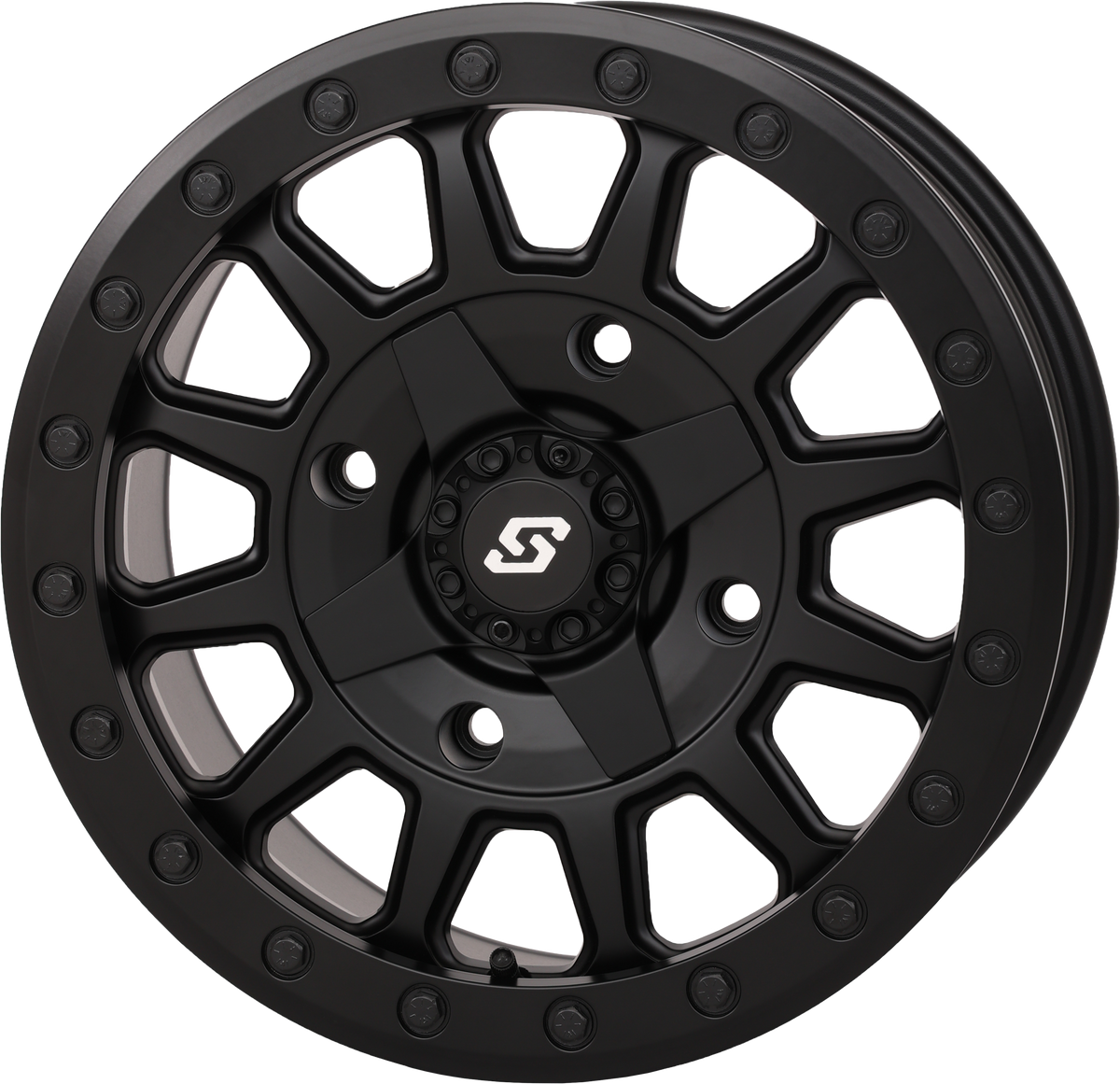 ADAPT DD WHEEL 15X7 5+2 4/137 & 4/156 MATTE BLACK
