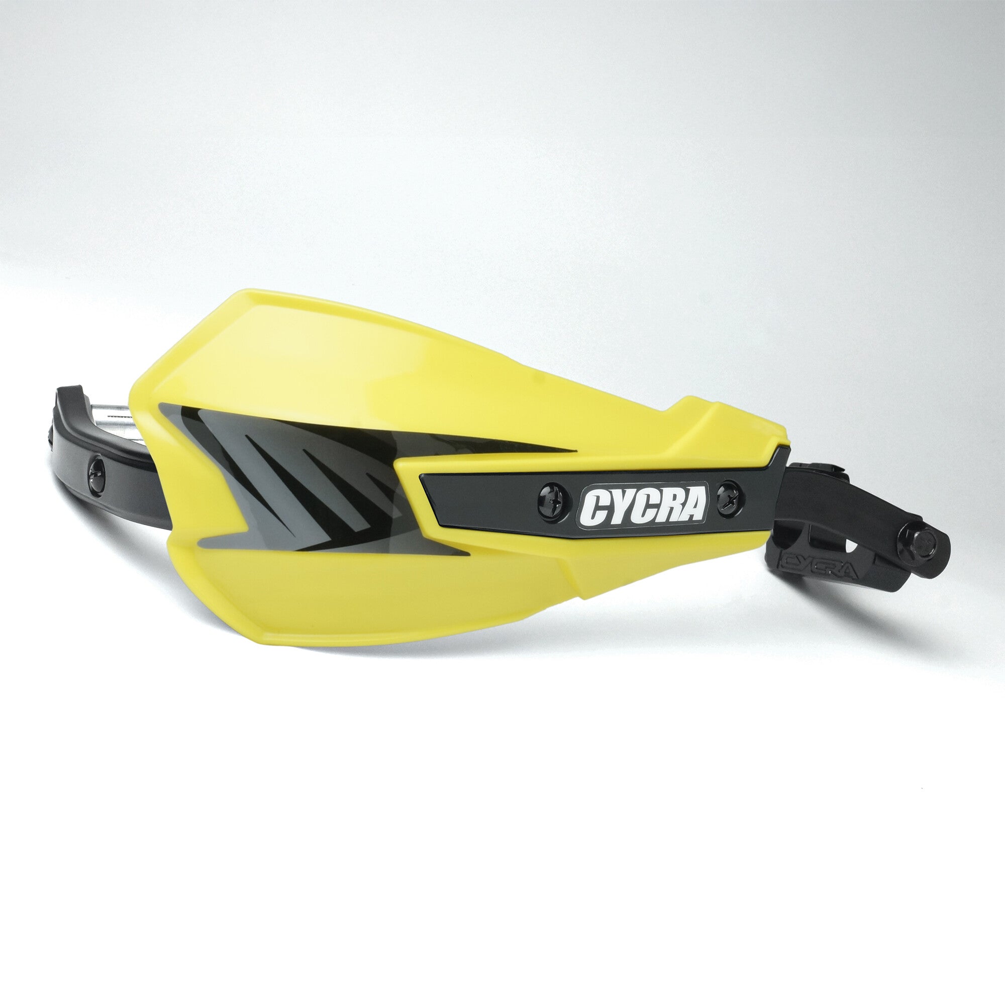 HAND GUARD UNIVERSAL U-CLAMPS VORTEX YELLOW