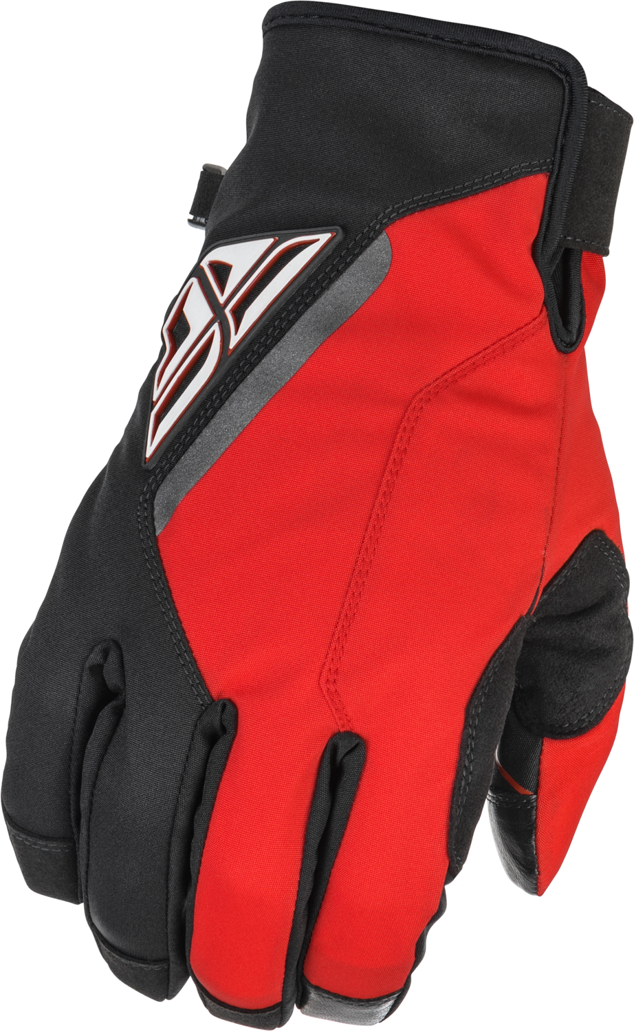 YOUTH TITLE GLOVES BLACK/RED SZ 06