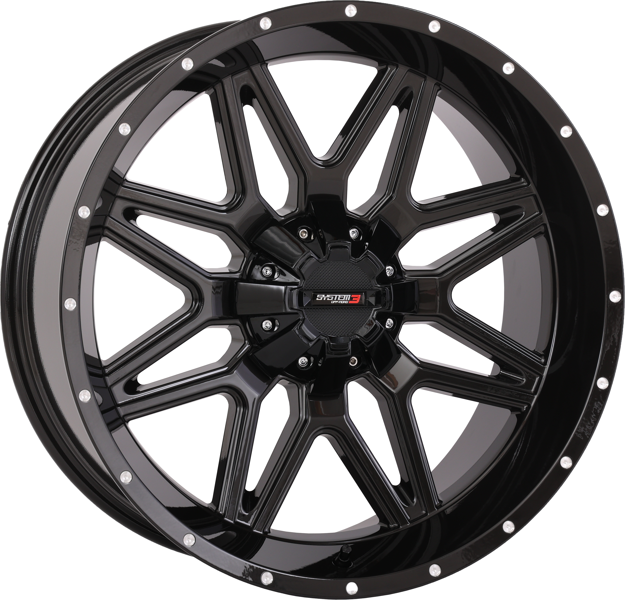 ST7 WHEEL 20X9 5+4 (0MM) 4/137 & 4/156 GLOSS BLACK