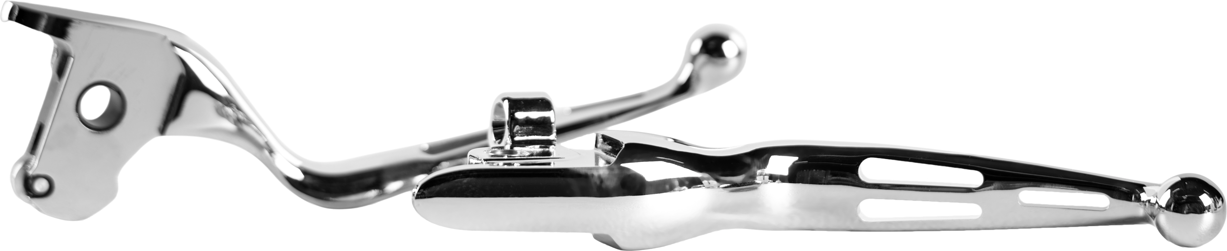 3-SLOT LEVER SET CHROME FLH/FLT 14-16 HYDRO CLUTCH