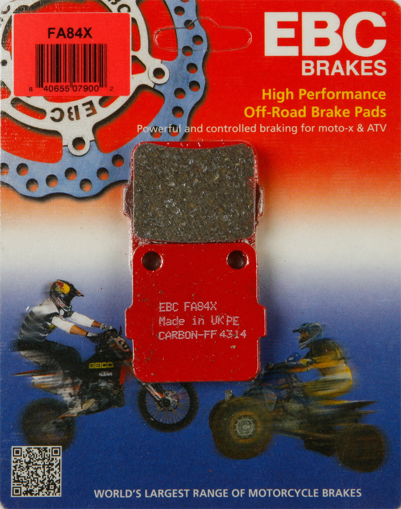 BRAKE PADS FA84X CARBON X SERIES
