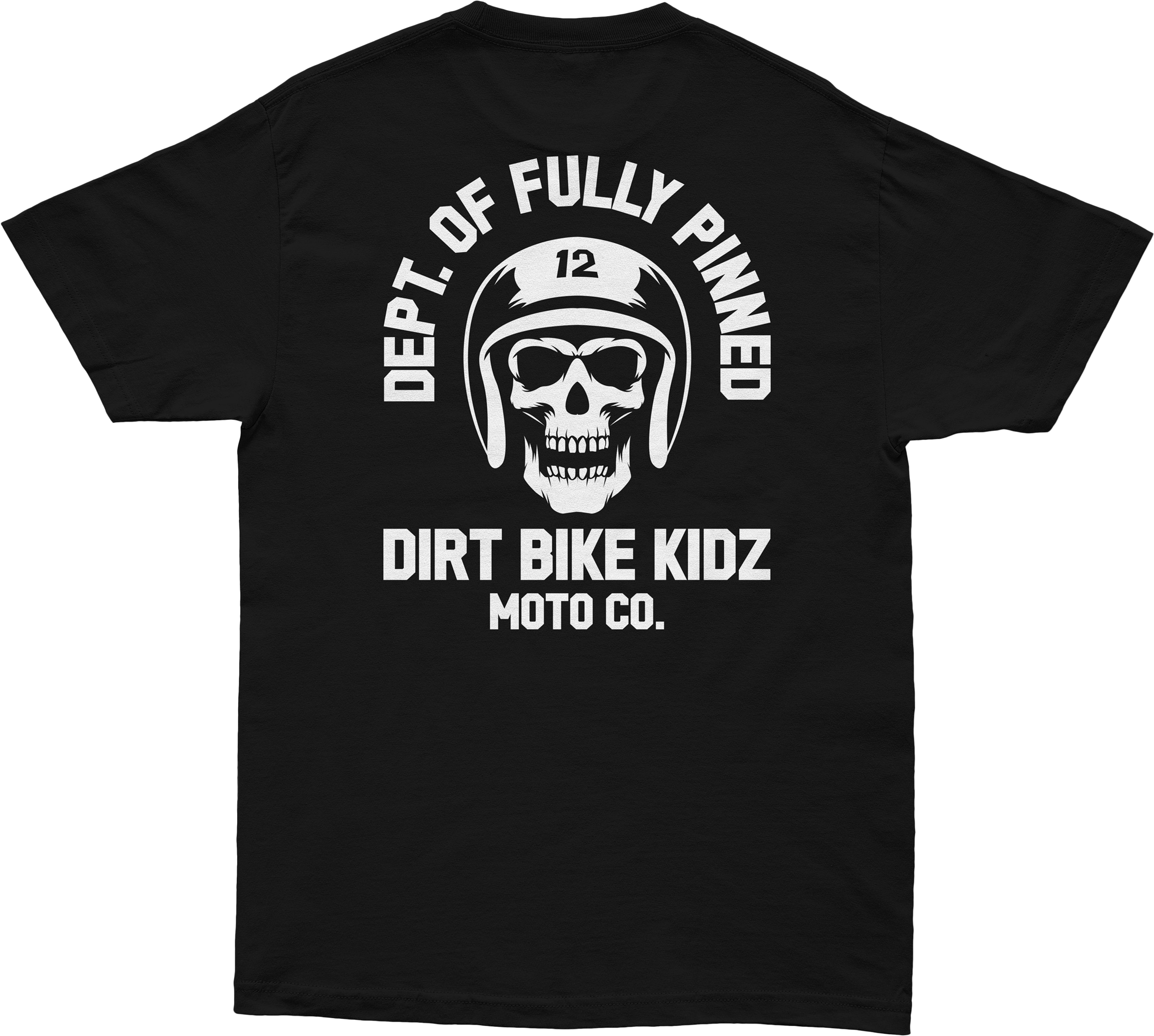 FULLY PINNED TEE BLACK SM