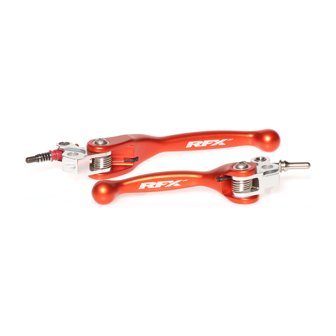 FLEXIBLE LEVER SET ORANGE KTM