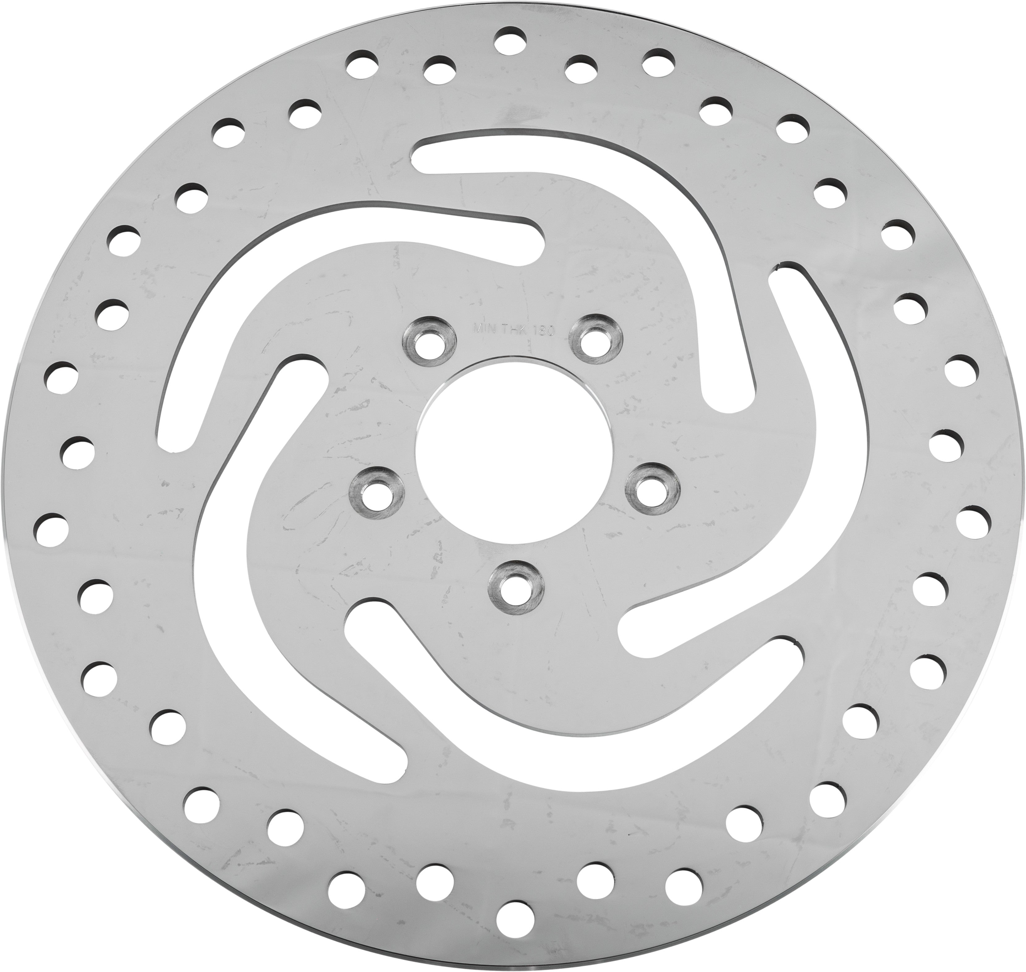 BRAKE ROTOR FRONT RIGHT 11.5" SS POLISHED 2.22ID