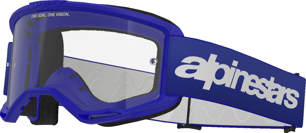 GOGGLE VISION 3 WORD BLUE CLEAR