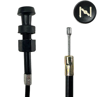 Push Pull Choke Cable - 48.0 Inch - PD24J Manual Choke Carburetors