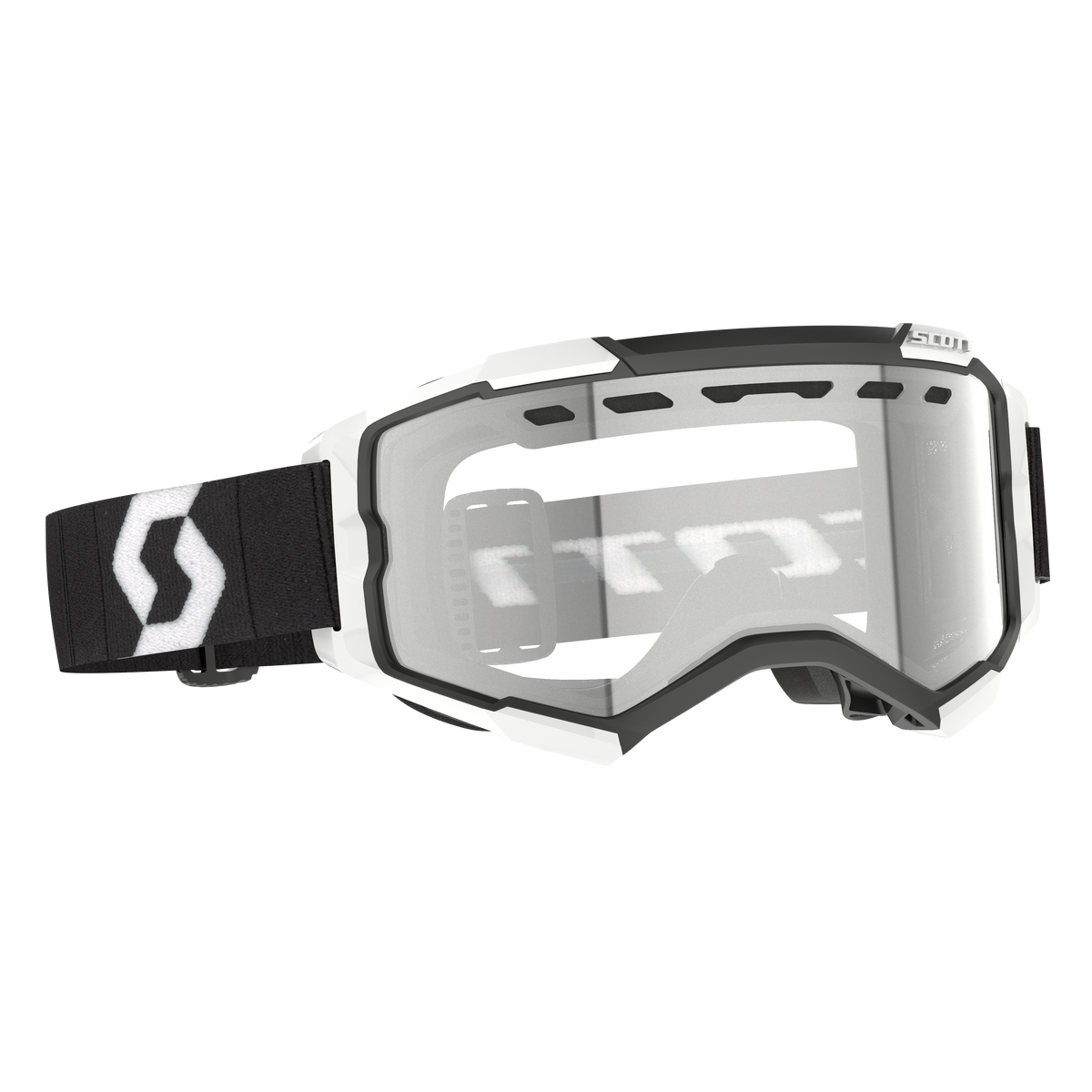 FURY ENDURO GOGGLE BLK/WHT CLEAR WRK