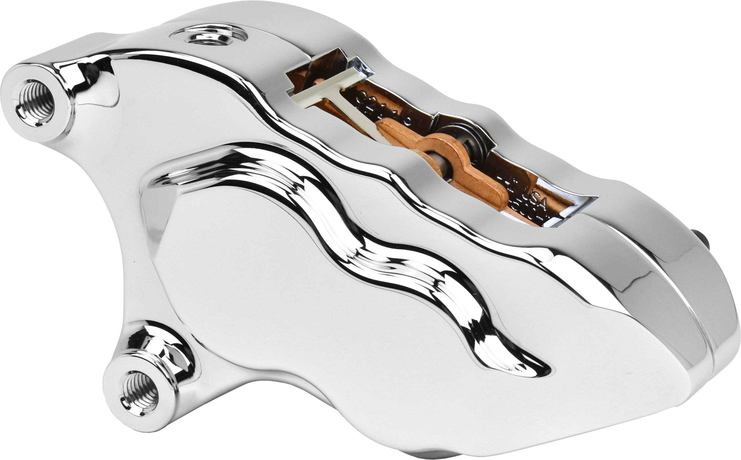 4 PISTON FRONT CALIPER L/H CHROME W/ 11.8" ROTOR