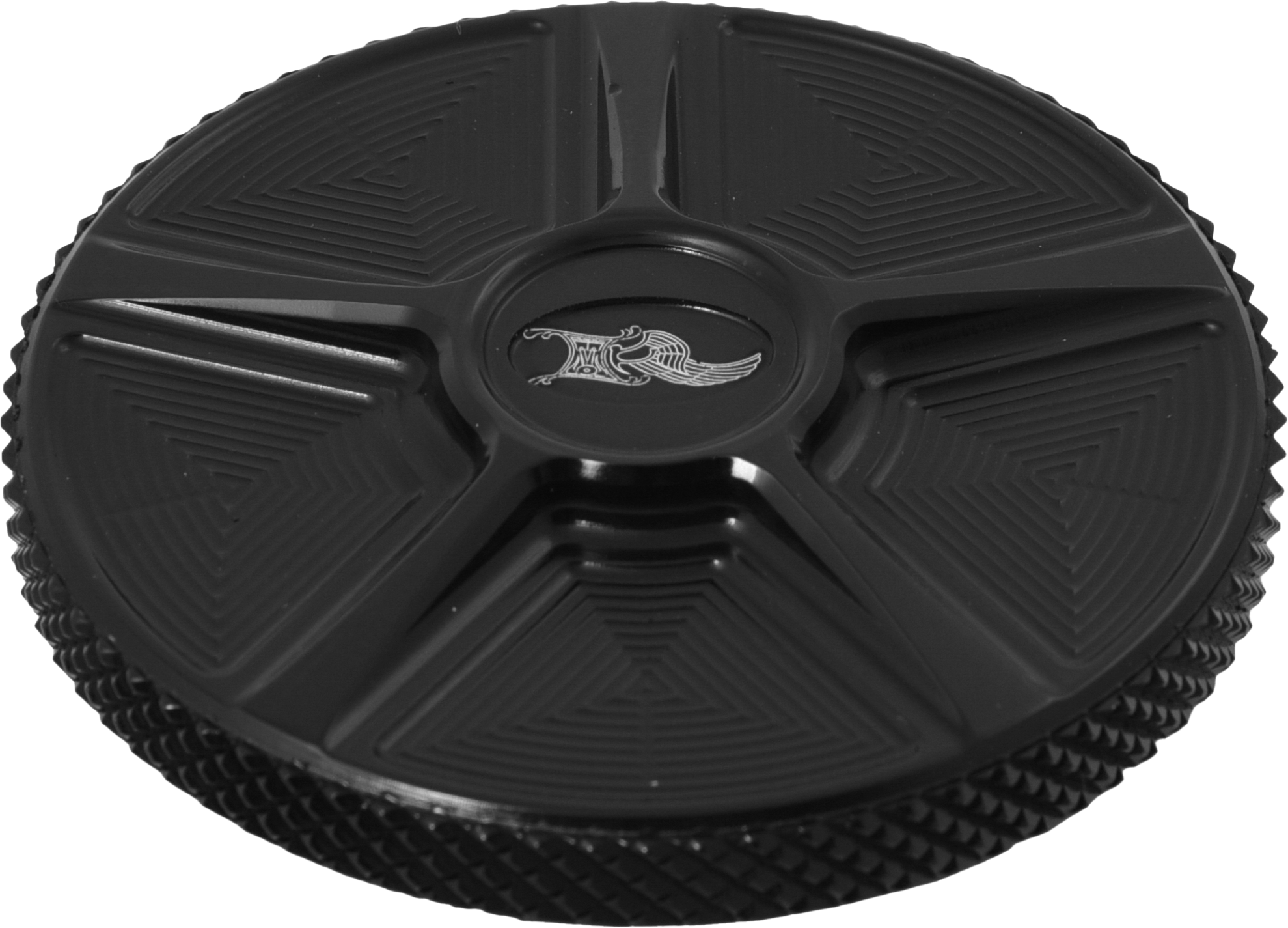 NL GAS CAP FIVE BLACK DUMMY CAP FOR M8 LH