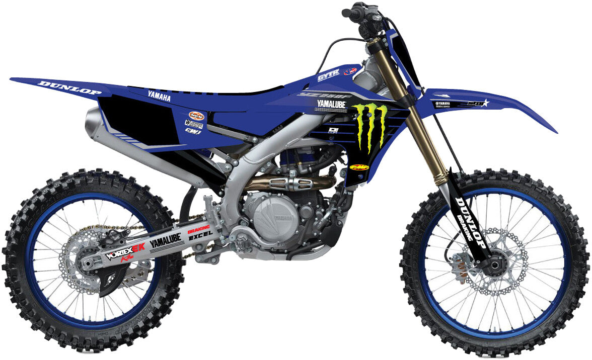 COMPLETE KIT 23 BLUE MEY YZF 250 BLK BG