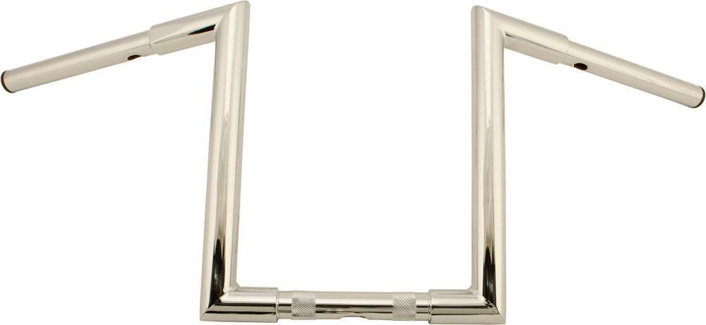 H-BAR Z-BAR 1 1/4" CABLE 12" RISE CHROME