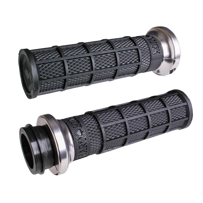 LOCK-ON HART-LUCK FULL-WAFFLE BLACK/SILVER CABLE 1"