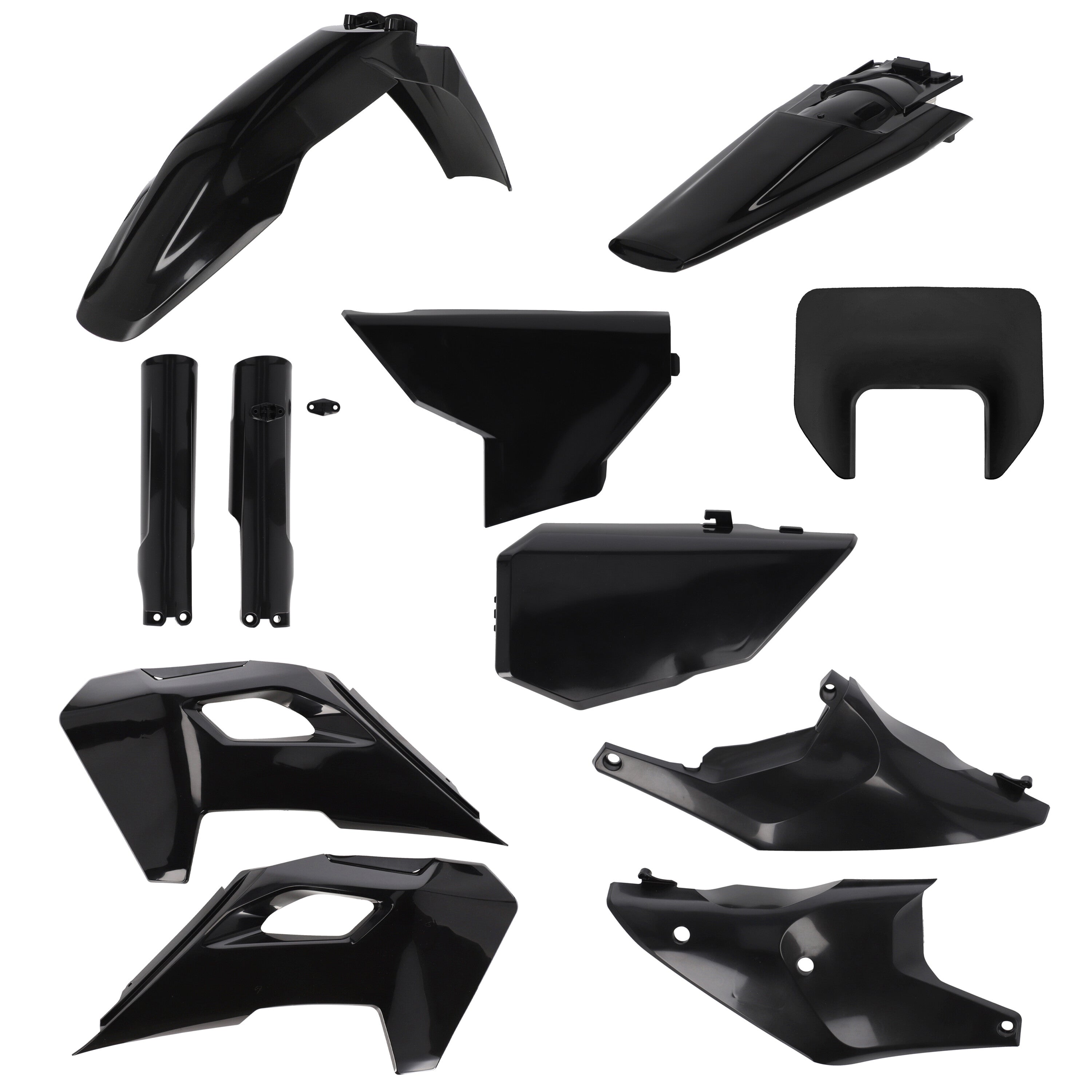 PLASTIC KIT- FULL HUS BLACK