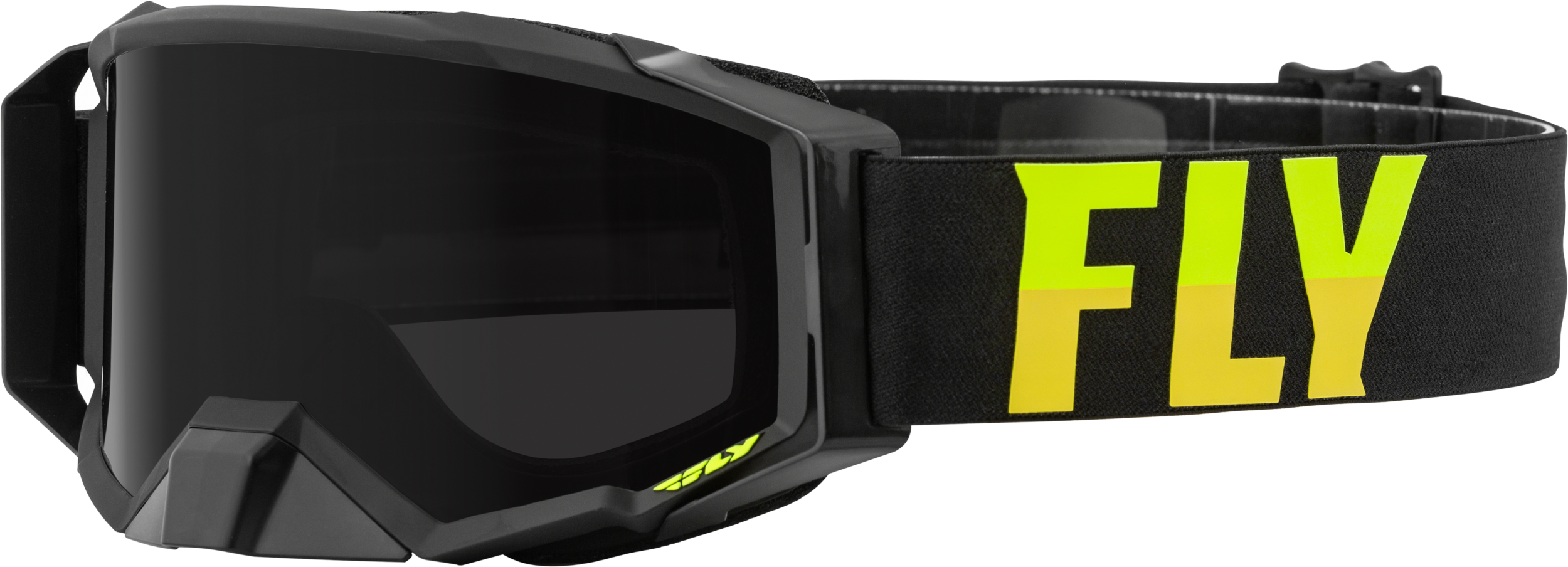 ZONE PRO W/C GOGGLE BLK/HI-VIS W/DARK SMOKE HYDRO LENS