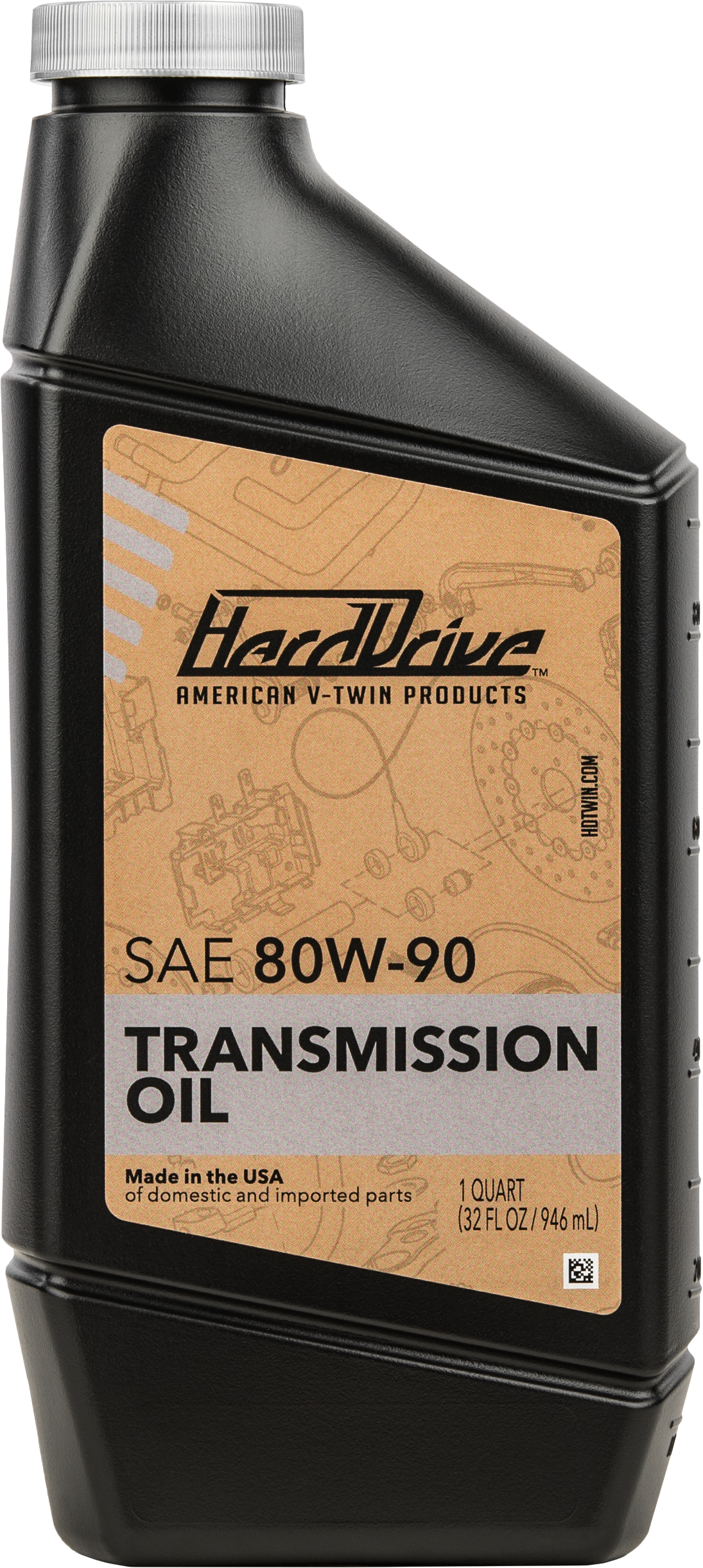 TRANSMISSION OIL 80W90 1 QT (12/CASE SOLD EA)