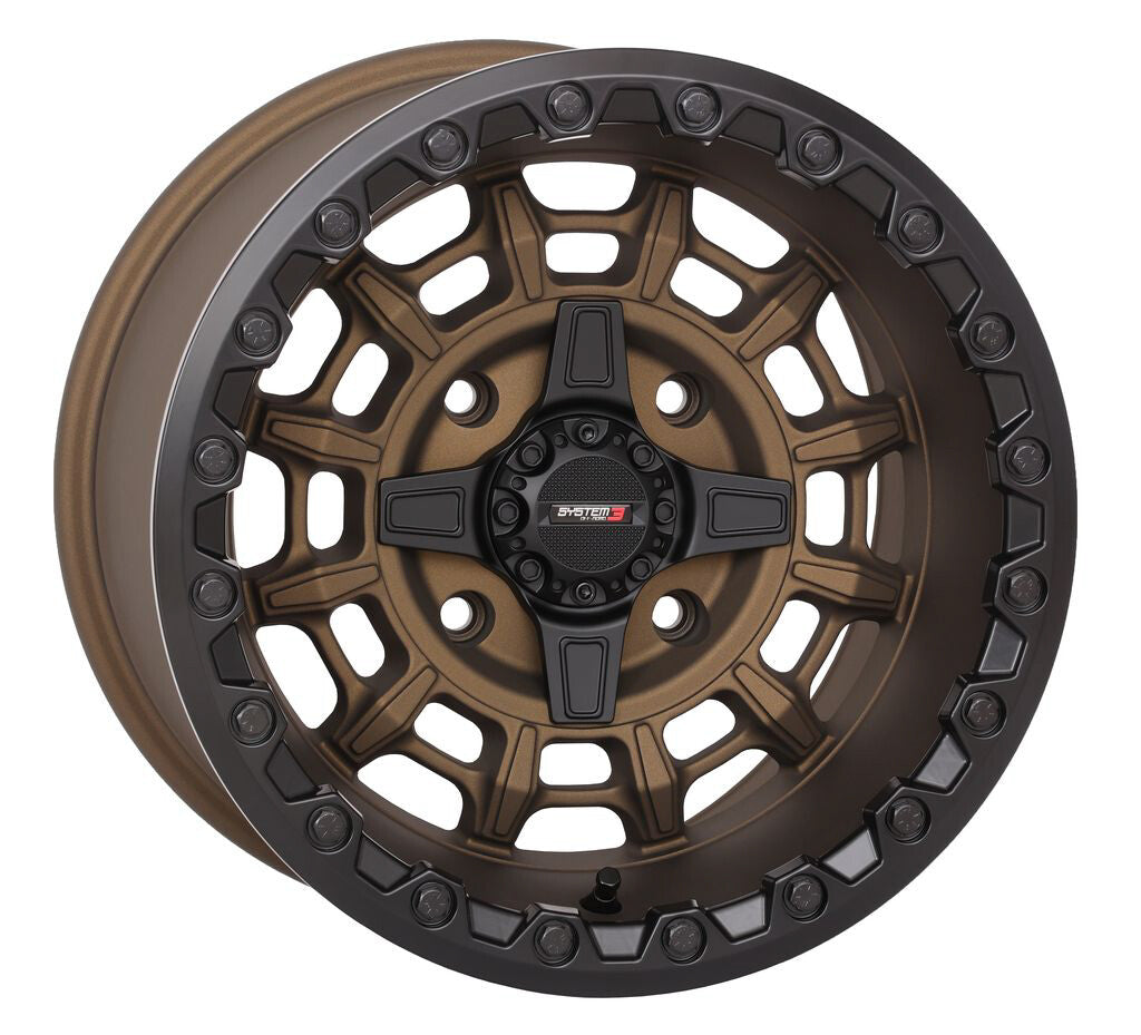 SB10 WHEEL 15X7 5+2 (+38MM) 4/137 & 4/156 MATTE BRONZE