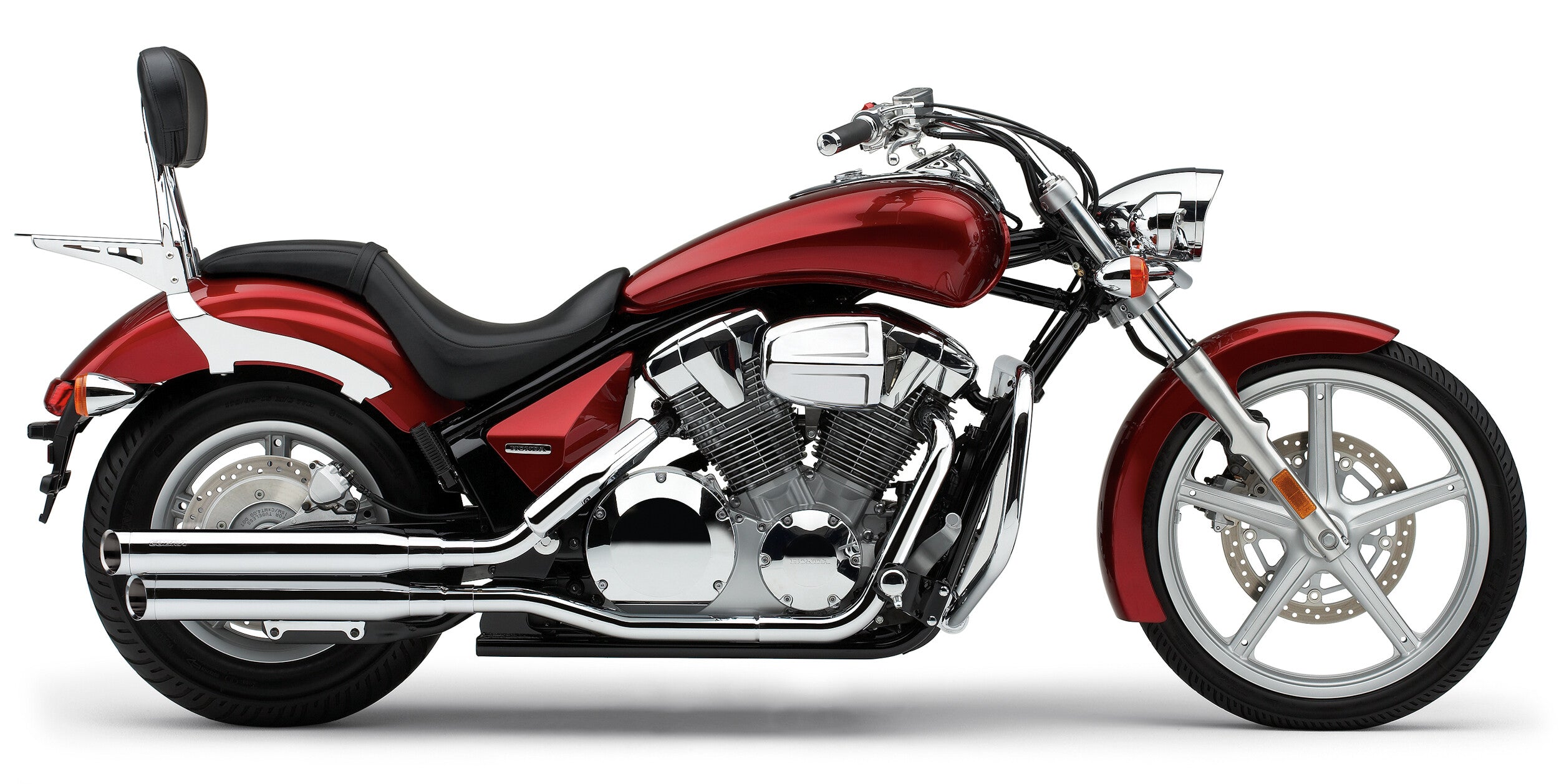 3" SLIP ON CHROME HON VT1300CR/CS/CT/CX 10-19