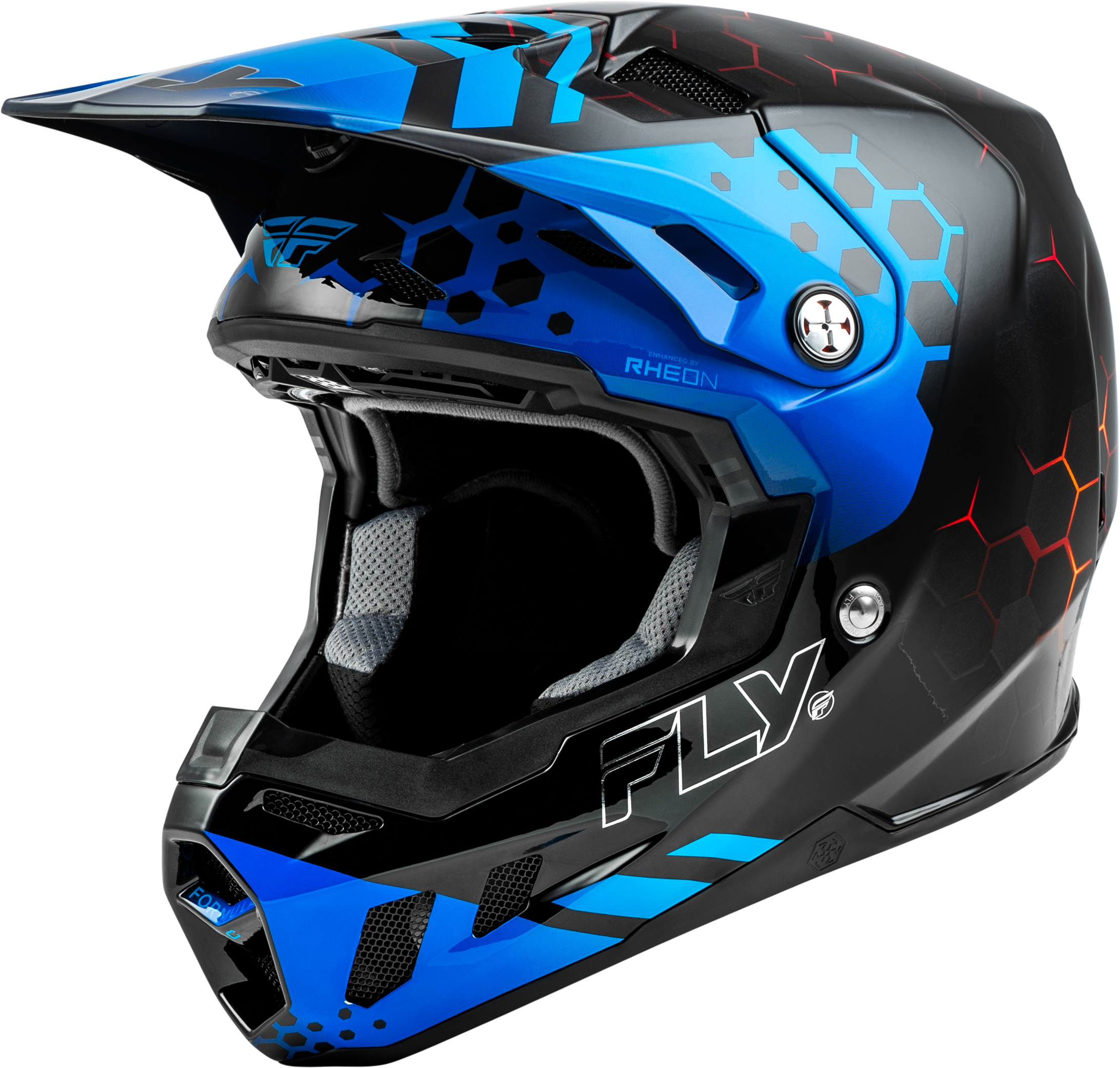 FORMULA CC TEKTONIC HELMET BLACK/BLUE/RED LG