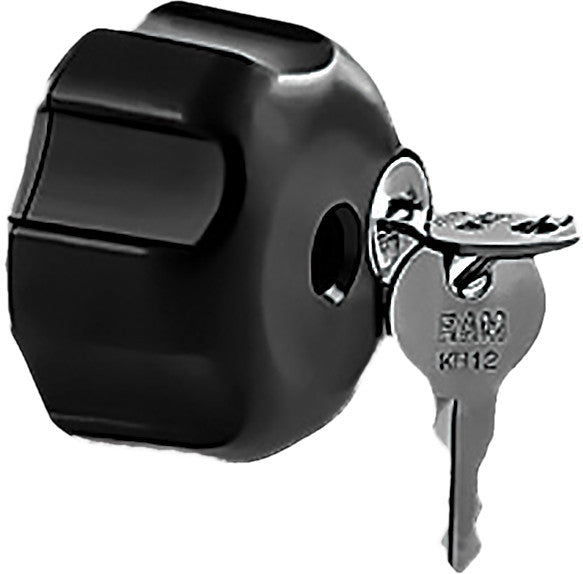 LOCKING KNOB 1/4"-20 BRASS HOLE