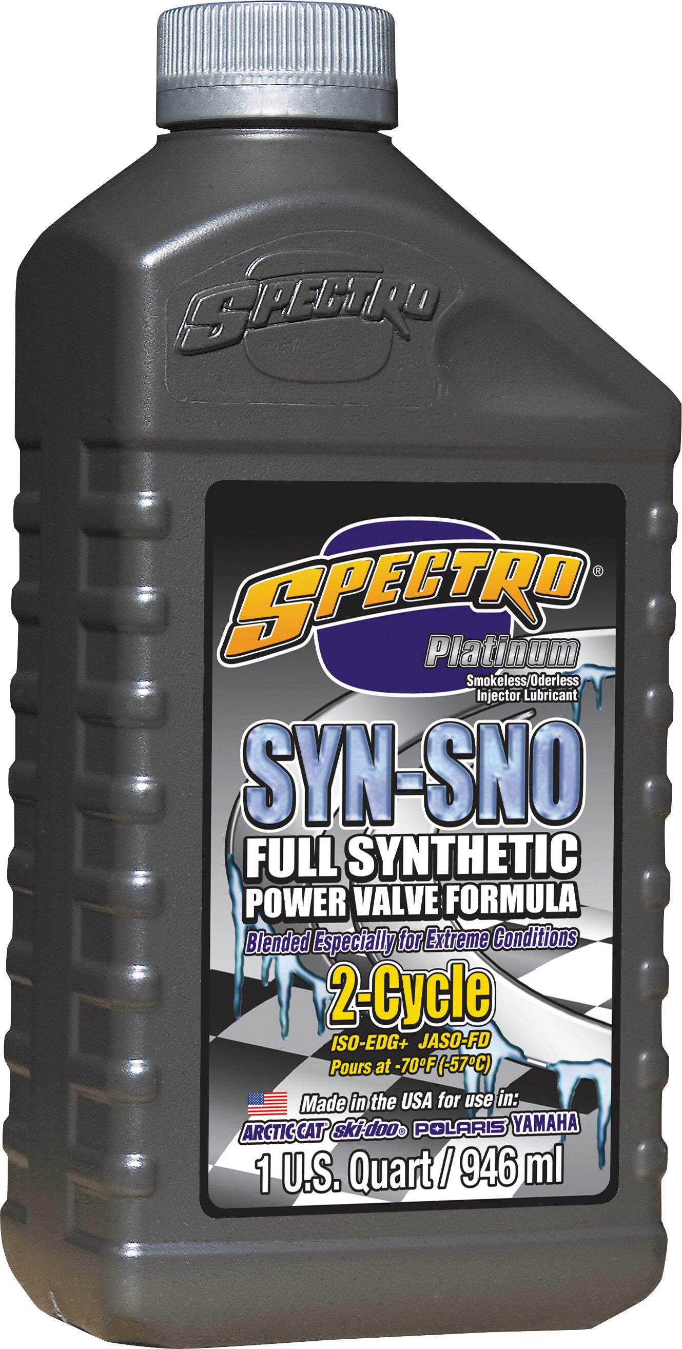 PLATINUM SYN POWERVALVE OIL 2T 1QT SNOW