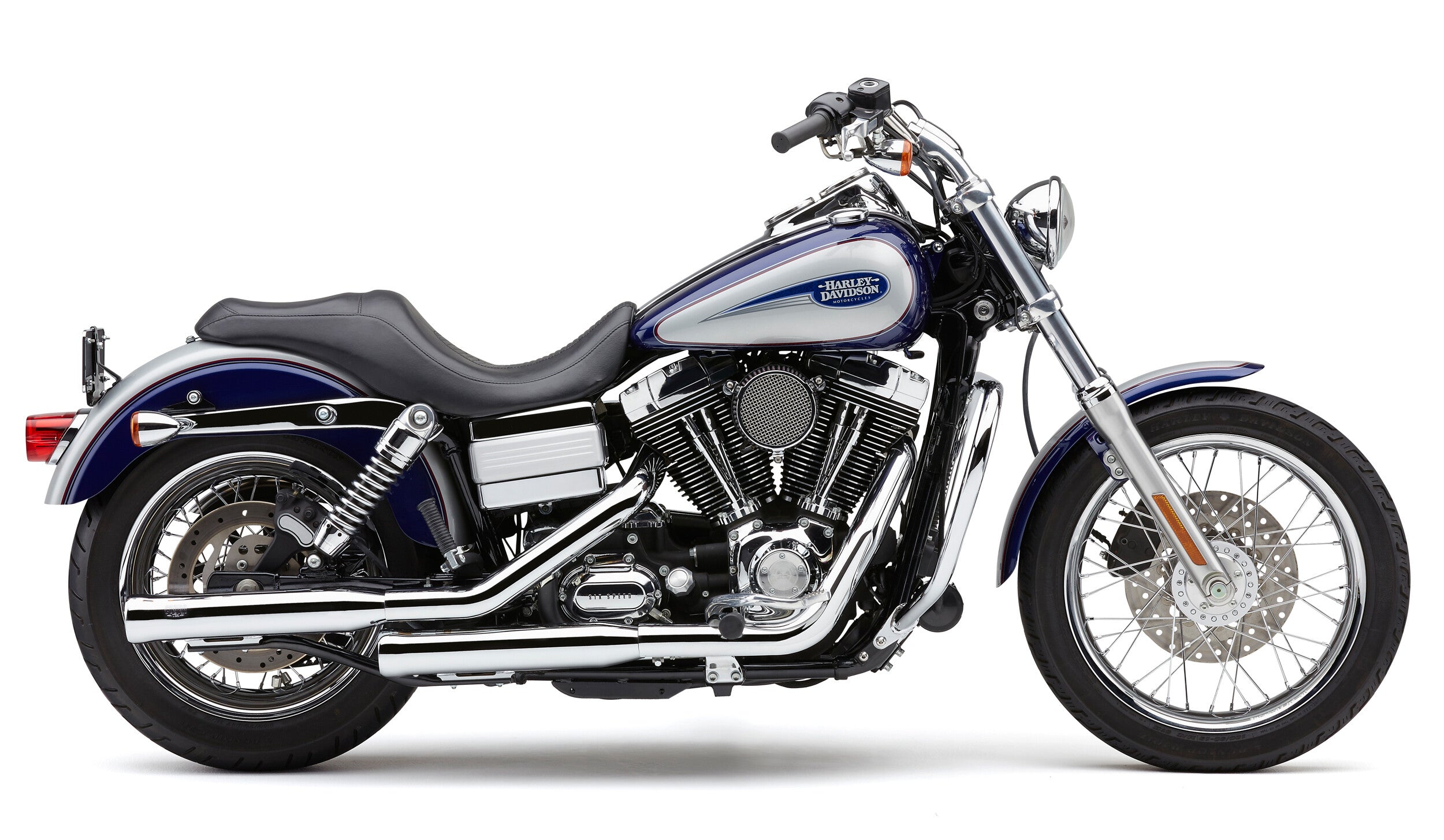 3" NH SERIES SLIP-ONS CHROME DYNA 91-17