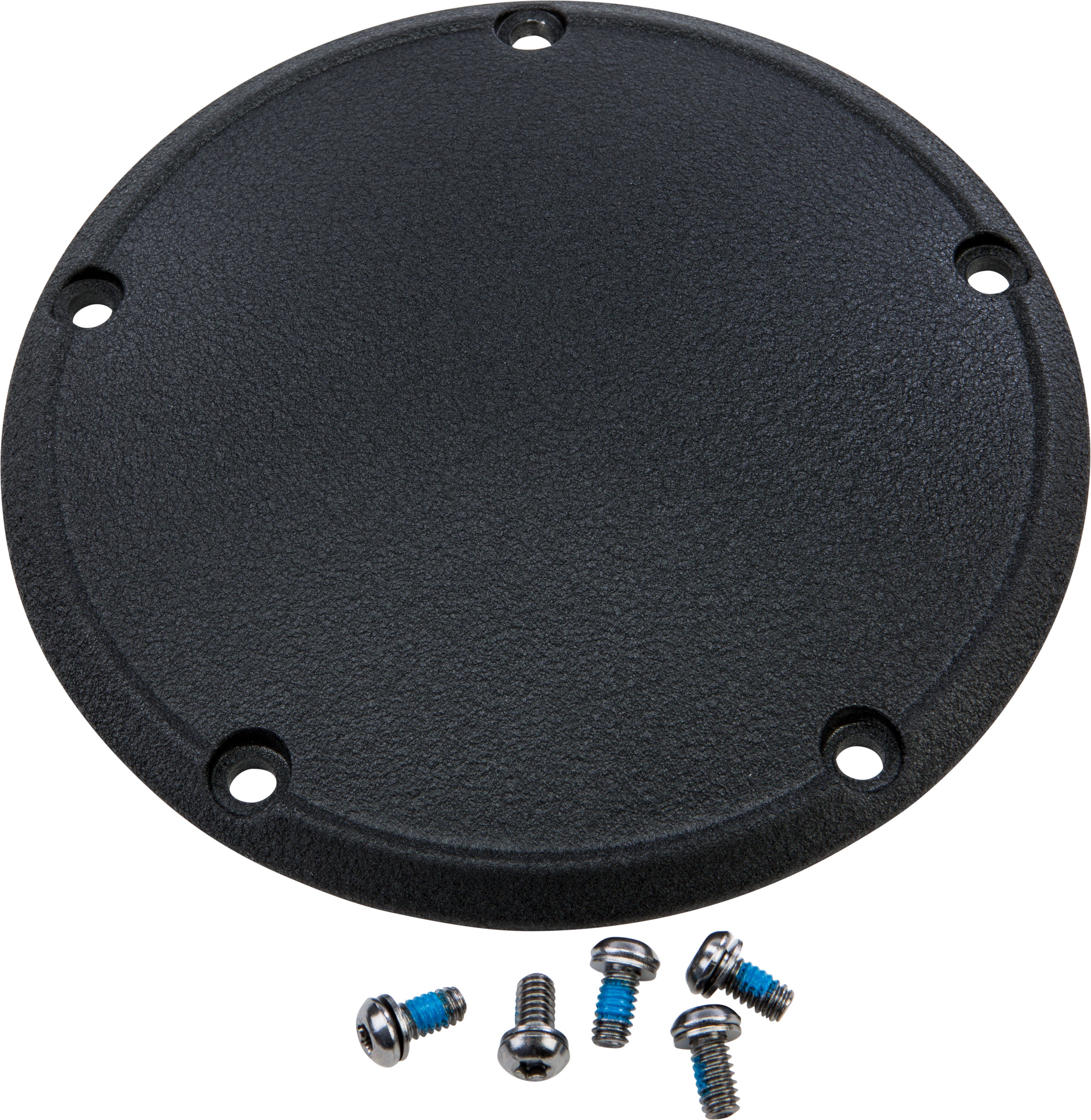 SMOOTH DERBY COVER WRINKLE BLK BIG TWIN 99-16