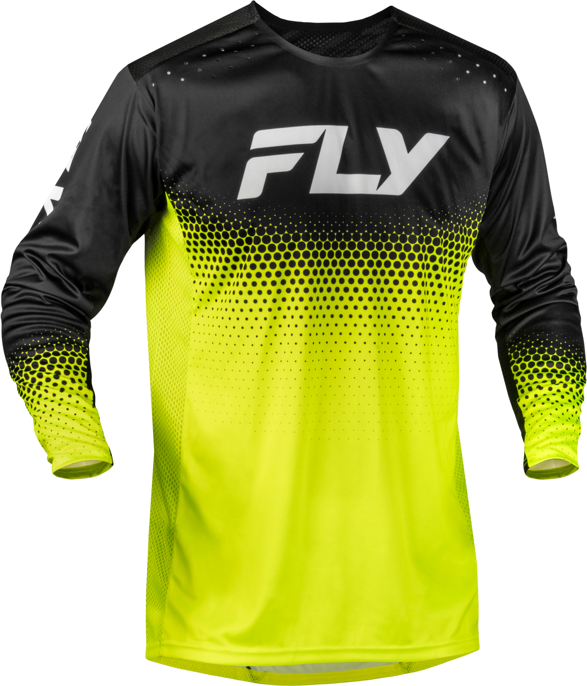 YTH RAYCE SONAR BICYCLE JERSEY HI-VIS/BLACK/WHITE YS
