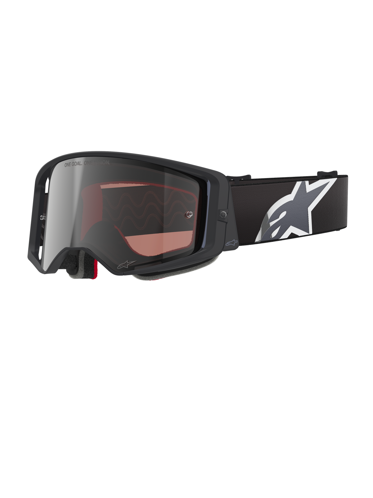 Alpinestars Supertech Corp Goggles Absolute Vision - Black Grey / Mirror Silver Lens