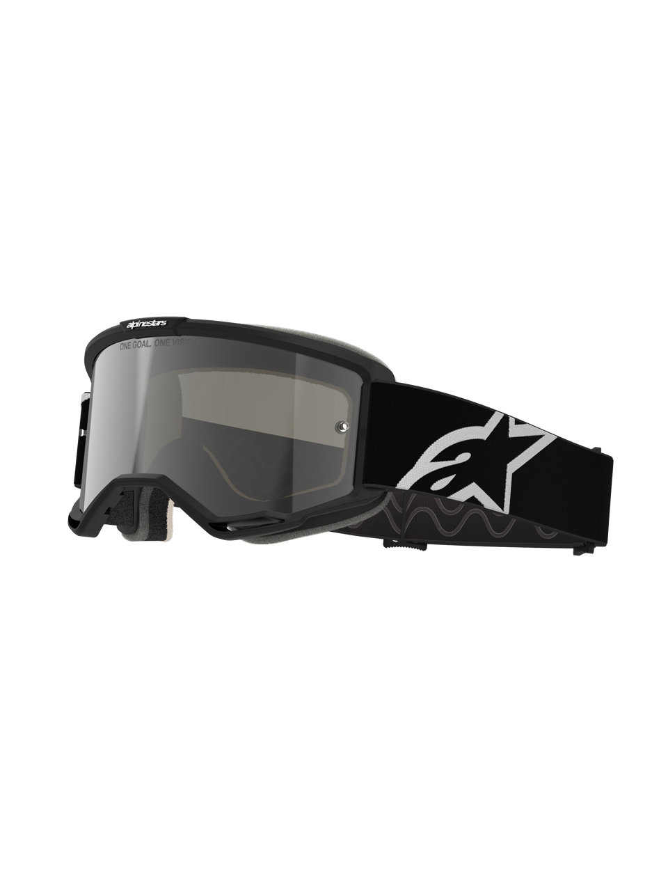 Alpinestars Vision 5 Corp 2 Goggles - Black / Mirror Silver Lens