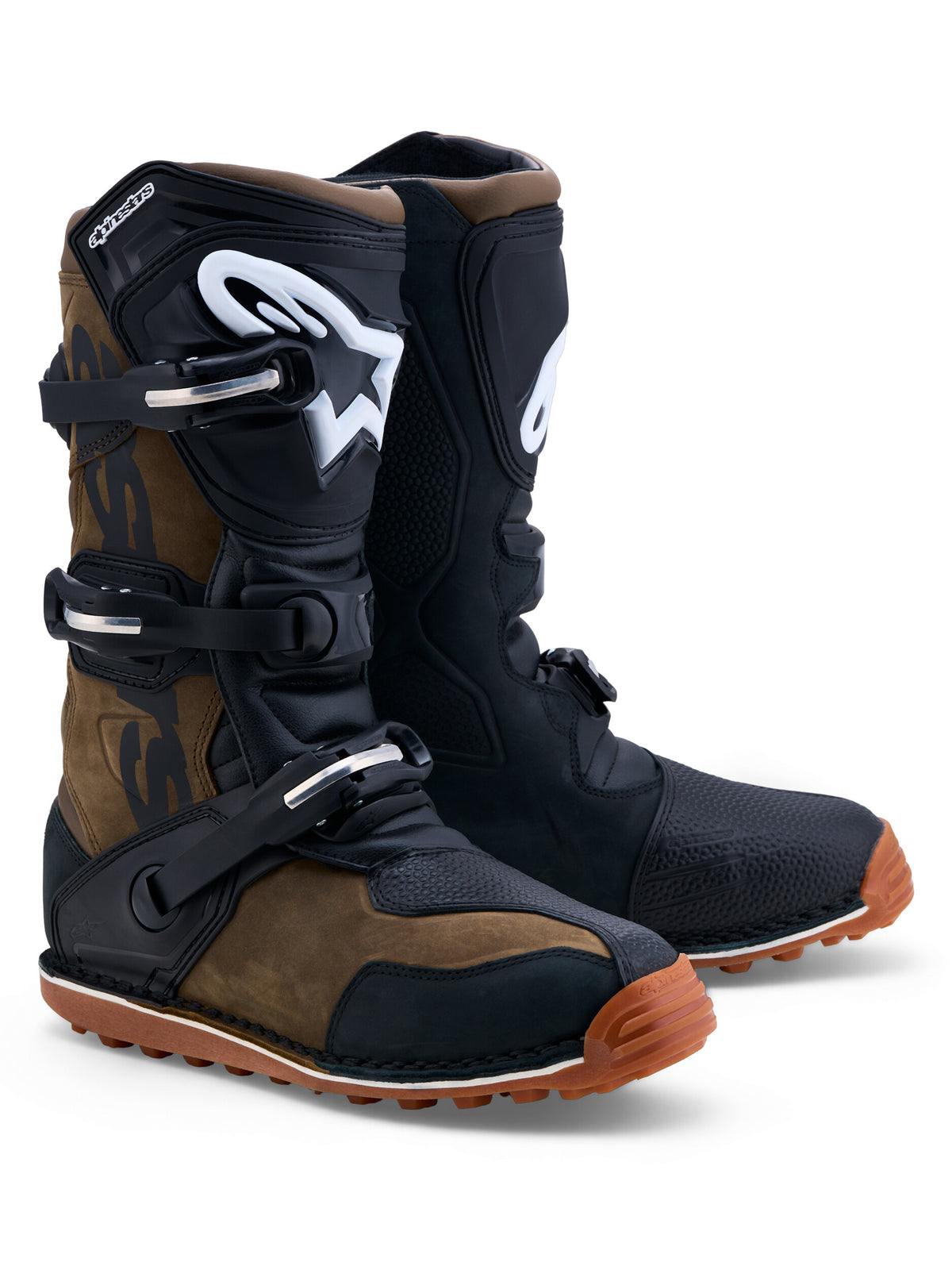 TECH T BOOTS BRWN/BLK/GUM 7