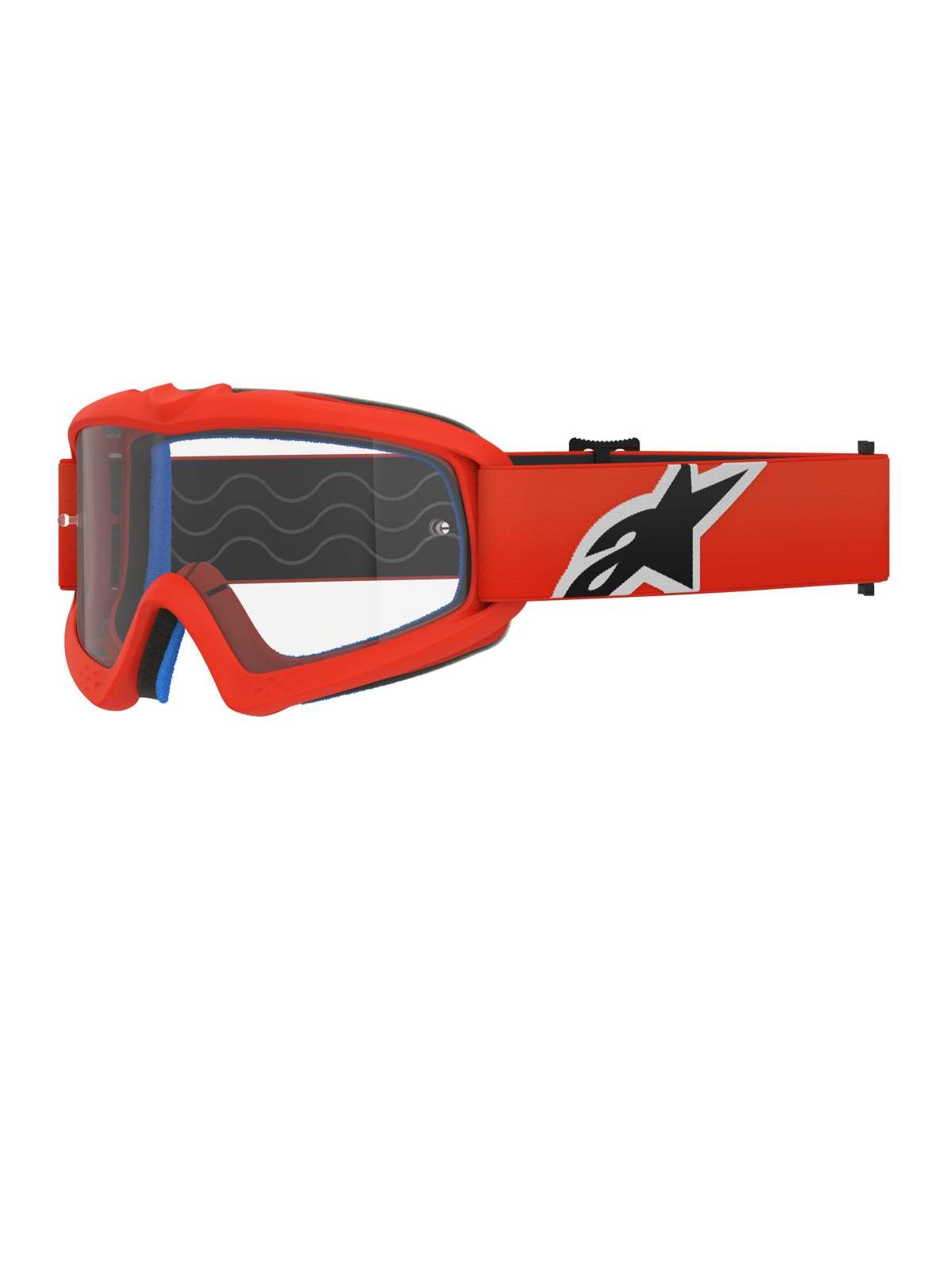 Alpinestars Vision Youth Corp Goggles - Orange / Clear Lens